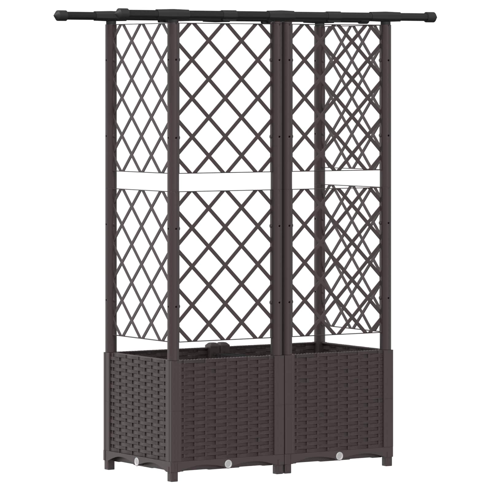 Pakeltas lovas su trelėmis ir stogu Ruda 124 x 40 x 136 cm PP Pakeltas lovas su trelėmis ir stogu Ruda 124 x 40 x 136 cm PP - Image 6