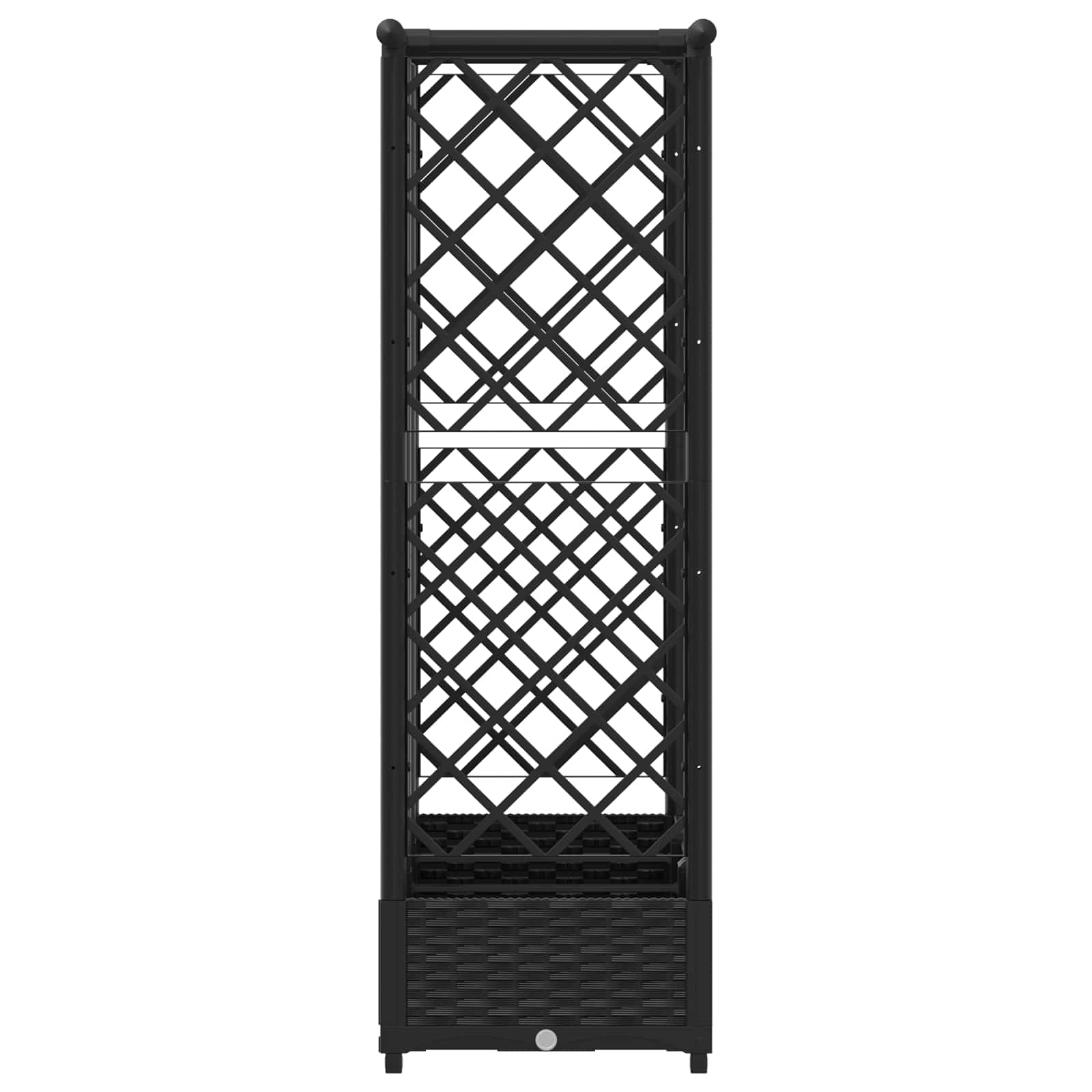 Pakeltas lovas su trelėmis ir stogu Juoda 164 x 40 x 121 cm PP Pakeltas lovas su trelėmis ir stogu Juoda 164 x 40 x 121 cm PP - Image 5