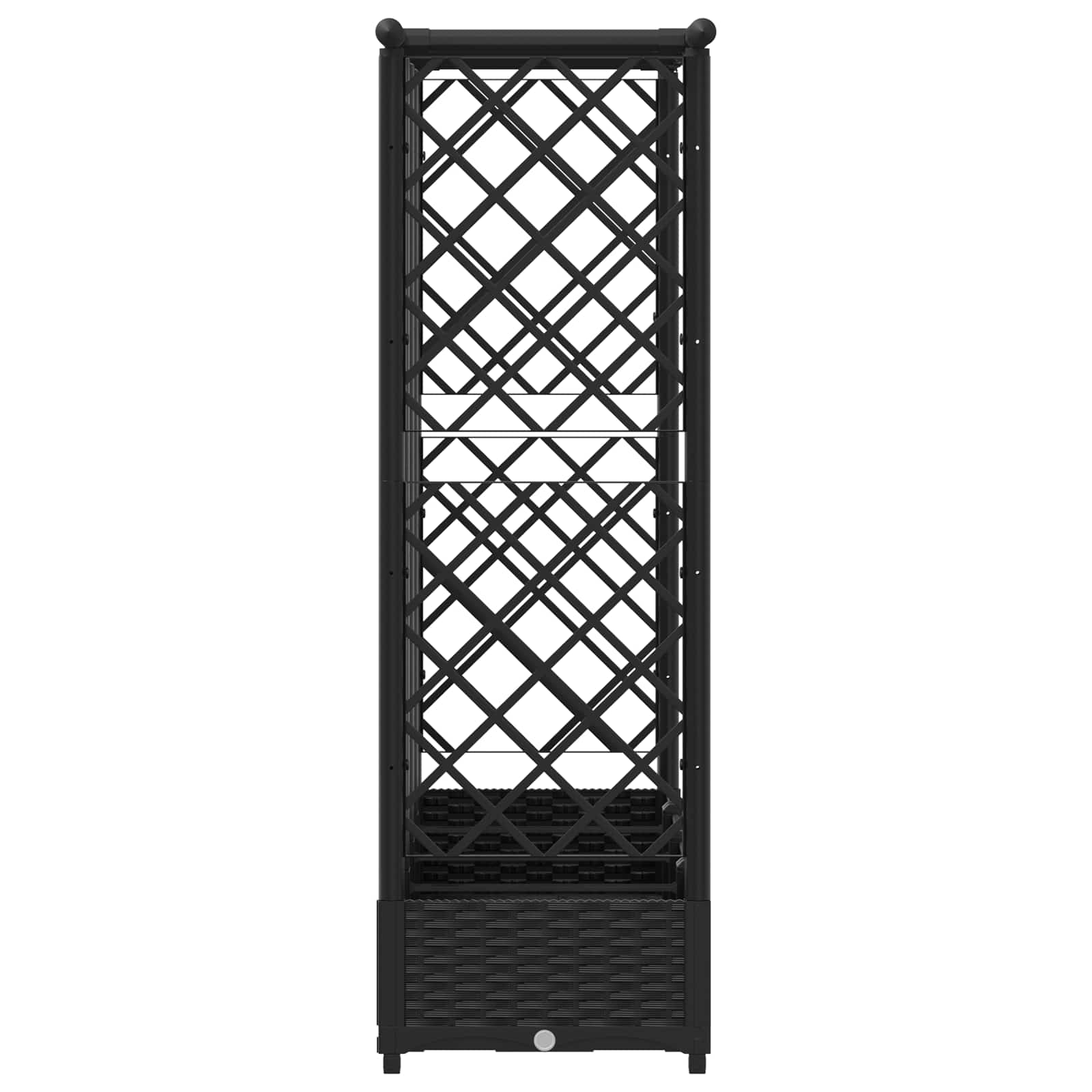 Pakeltas lovas su trelėmis ir stogu Juoda 202,5 x 40 x 121 cm Pakeltas lovas su trelėmis ir stogu Juoda 202,5 x 40 x 121 cm - Image 5