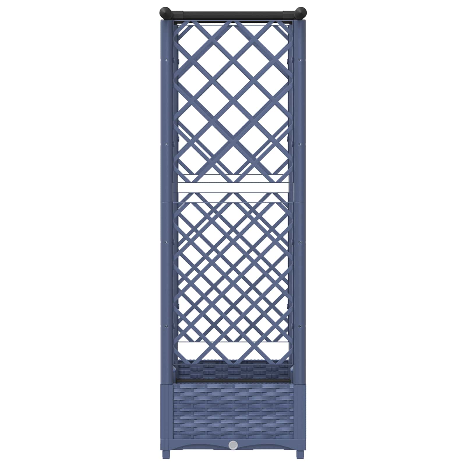 Pakeltas lovas su trelėmis ir stogu Pilka 122,5 x 40 x 121 cm Pakeltas lovas su trelėmis ir stogu Pilka 122,5 x 40 x 121 cm - Image 6