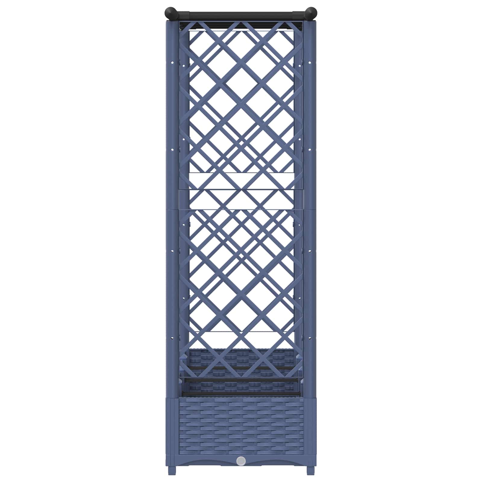 Pakeltas lovas su trelėmis ir stogu Pilka 203 x 40 x 121 cm PP Pakeltas lovas su trelėmis ir stogu Pilka 203 x 40 x 121 cm PP - Image 6