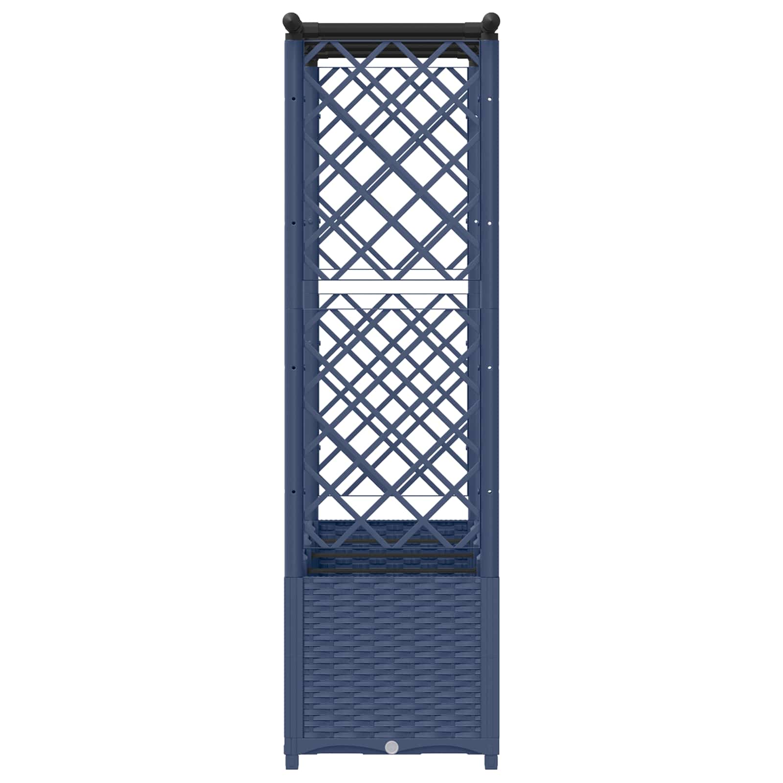 Pakeltas lovas su trelėmis ir stogu Pilka 203 x 40 x 136 cm PP Pakeltas lovas su trelėmis ir stogu Pilka 203 x 40 x 136 cm PP - Image 6