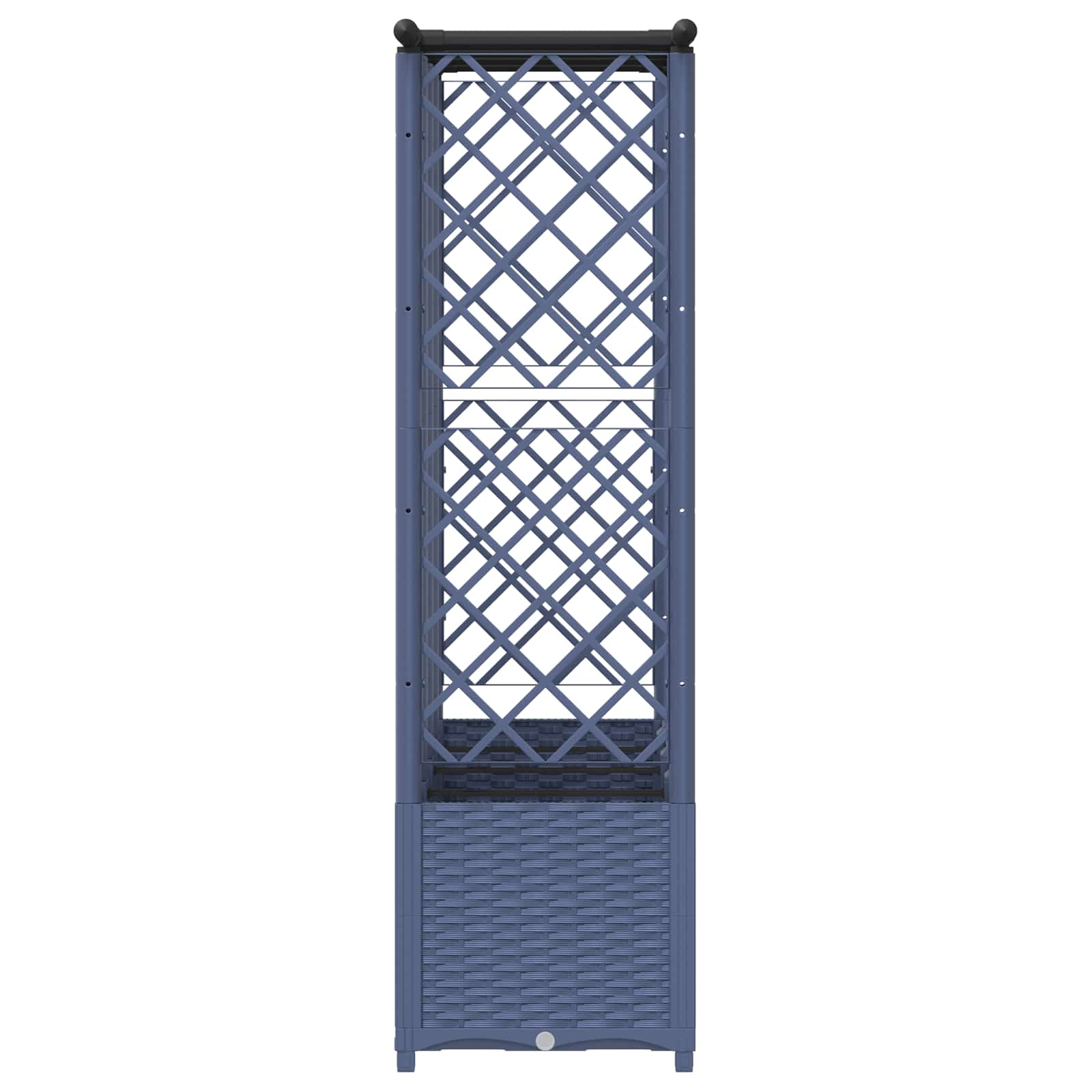 Pakeltas lovas su trelėmis ir stogu Pilka 202 x 40 x 136 cm PP Pakeltas lovas su trelėmis ir stogu Pilka 202 x 40 x 136 cm PP - Image 5