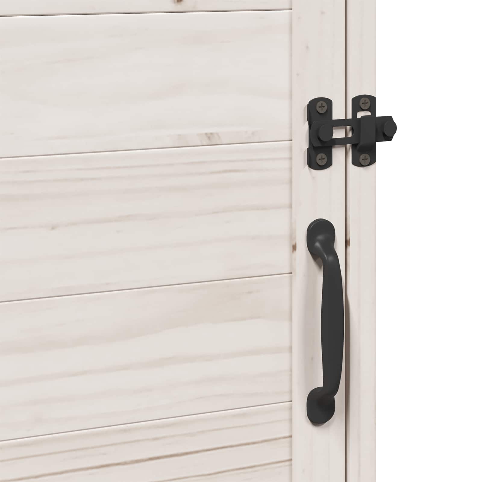 Sodo Sandėlys Balta 59 x 56 x 113,5 cm Kietasis pušinis medis Sodo Sandėlys Balta 59 x 56 x 113,5 cm Kietasis pušinis medis - Image 10