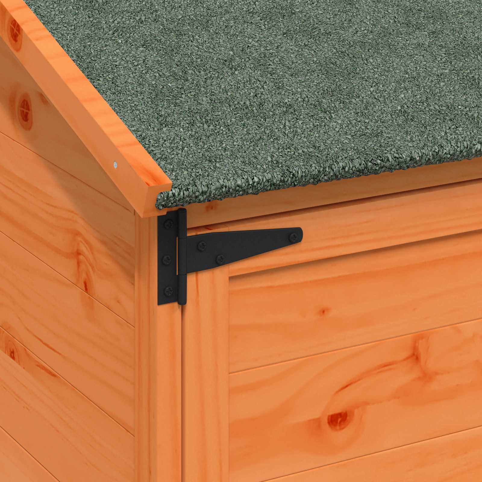 Sodo Sandėlys Ruda 59 x 56 x 113,5 cm Kietasis pušinis medis Sodo Sandėlys Ruda 59 x 56 x 113,5 cm Kietasis pušinis medis - Image 9
