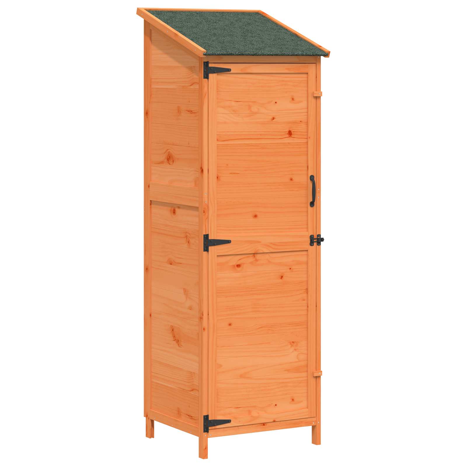 Sodo Sandėlys Ruda 59,5 x 56 x 176,5 cm Kietasis pušinis medis Sodo Sandėlys Ruda 59,5 x 56 x 176,5 cm Kietasis pušinis medis - Image 3