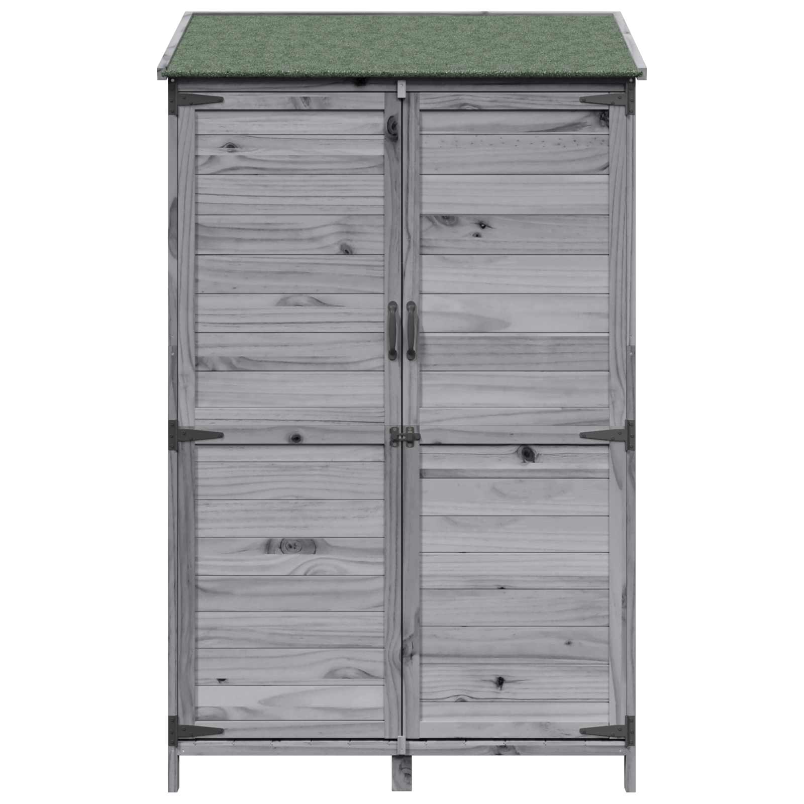 Sodo Sandėlys Pilka 106,5 x 56 x 176 cm Kietasis pušinis medis Sodo Sandėlys Pilka 106,5 x 56 x 176 cm Kietasis pušinis medis - Image 6