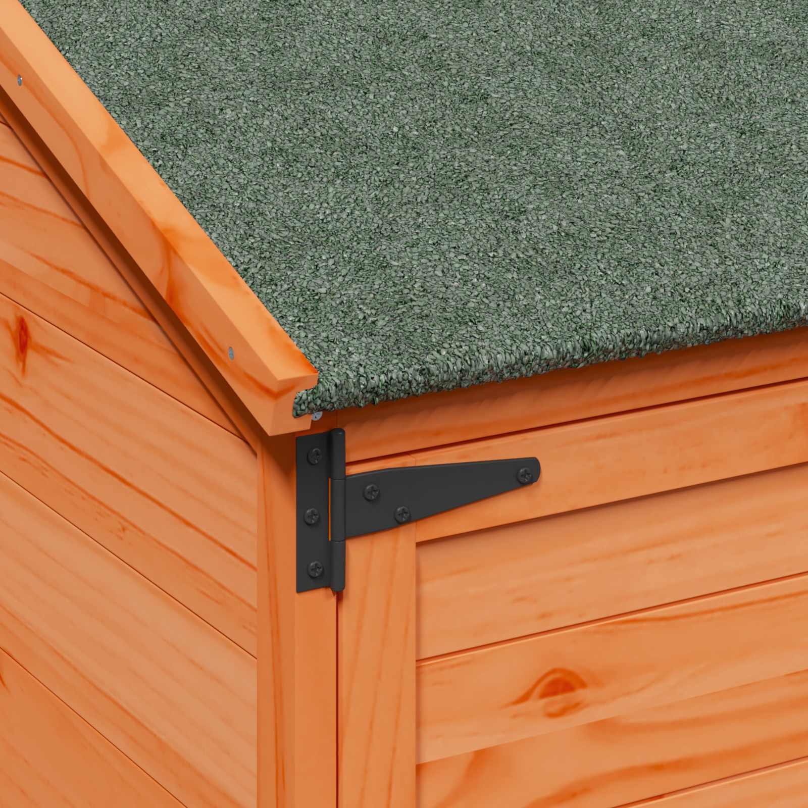 Sodo Sandėlys Ruda 106,5 x 56 x 176 cm Kietasis pušinis medis Sodo Sandėlys Ruda 106,5 x 56 x 176 cm Kietasis pušinis medis - Image 9