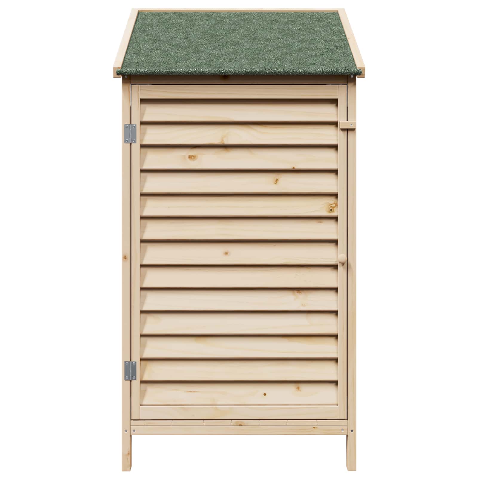 Sodo Sandėlys su stogu su saugykla Natūrali 59 x 56 x 113,5 cm Sodo Sandėlys su stogu su saugykla Natūrali 59 x 56 x 113,5 cm - Image 6