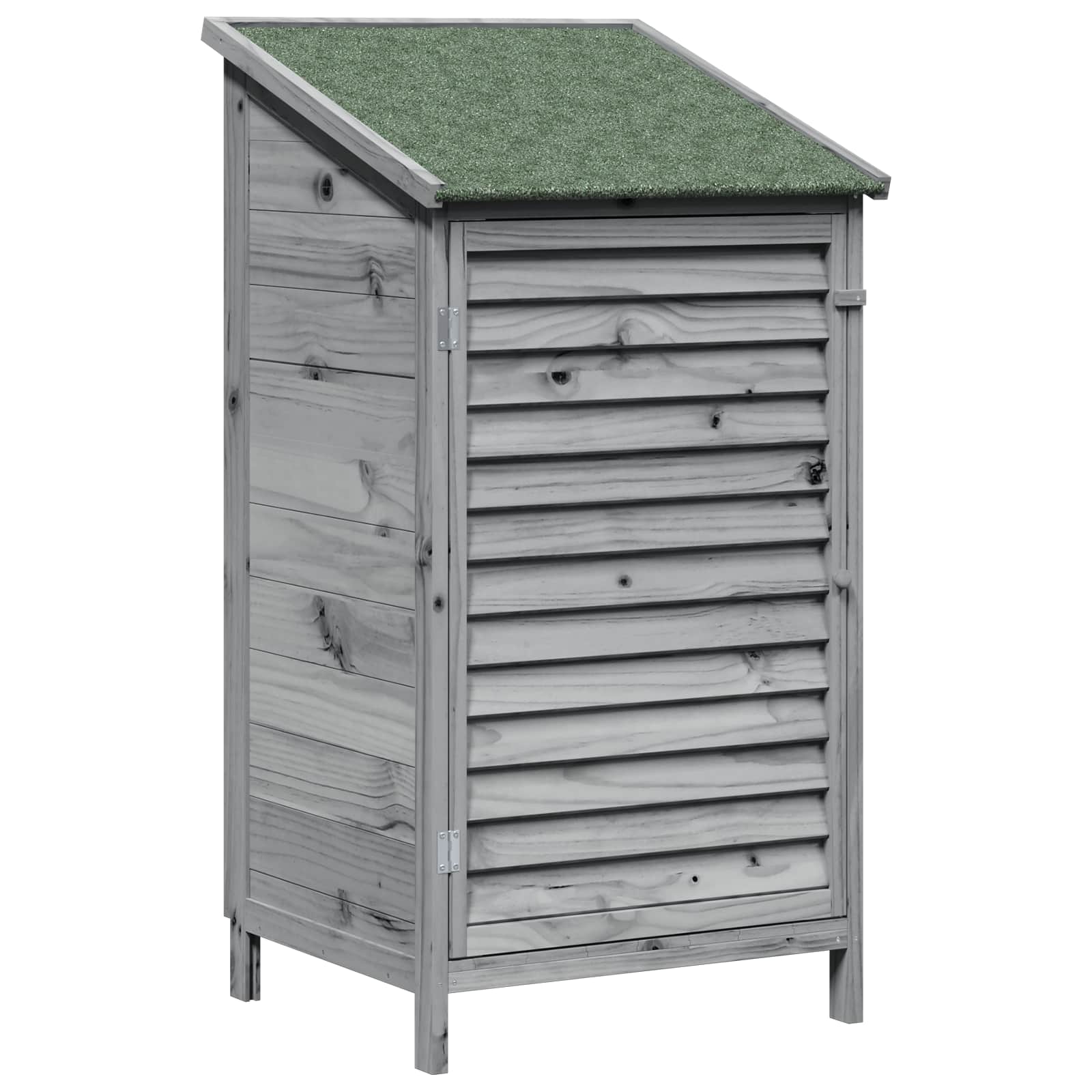 Sodo Sandėlys Pilka 59 x 56 x 113,5 cm Kietasis pušinis medis Sodo Sandėlys Pilka 59 x 56 x 113,5 cm Kietasis pušinis medis - Image 3
