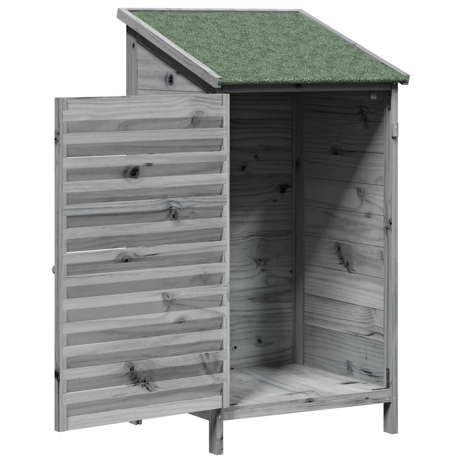 Sodo Sandėlys Pilka 59 x 56 x 113,5 cm Kietasis pušinis medis Sodo Sandėlys Pilka 59 x 56 x 113,5 cm Kietasis pušinis medis - Image 5