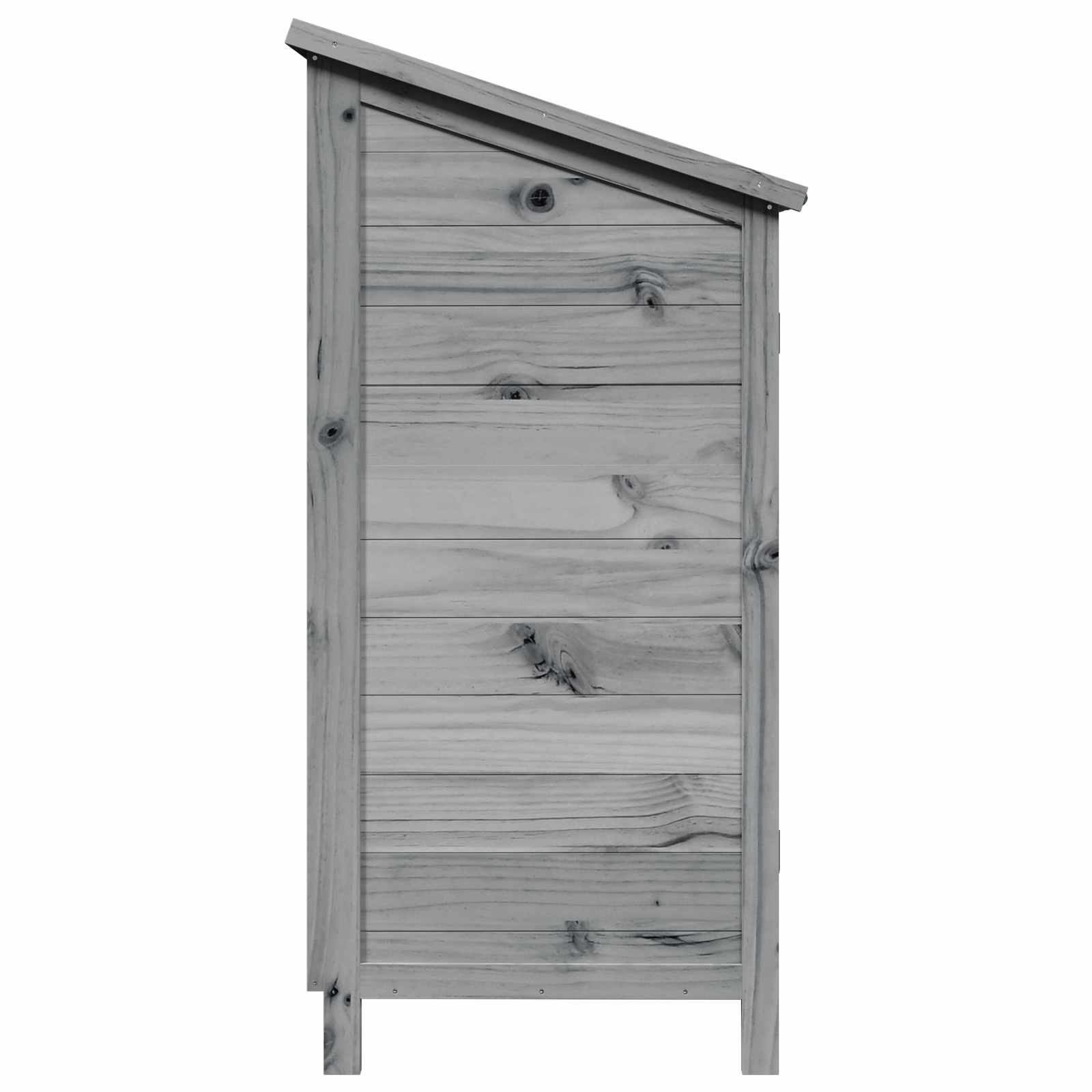 Sodo Sandėlys Pilka 59 x 56 x 113,5 cm Kietasis pušinis medis Sodo Sandėlys Pilka 59 x 56 x 113,5 cm Kietasis pušinis medis - Image 7