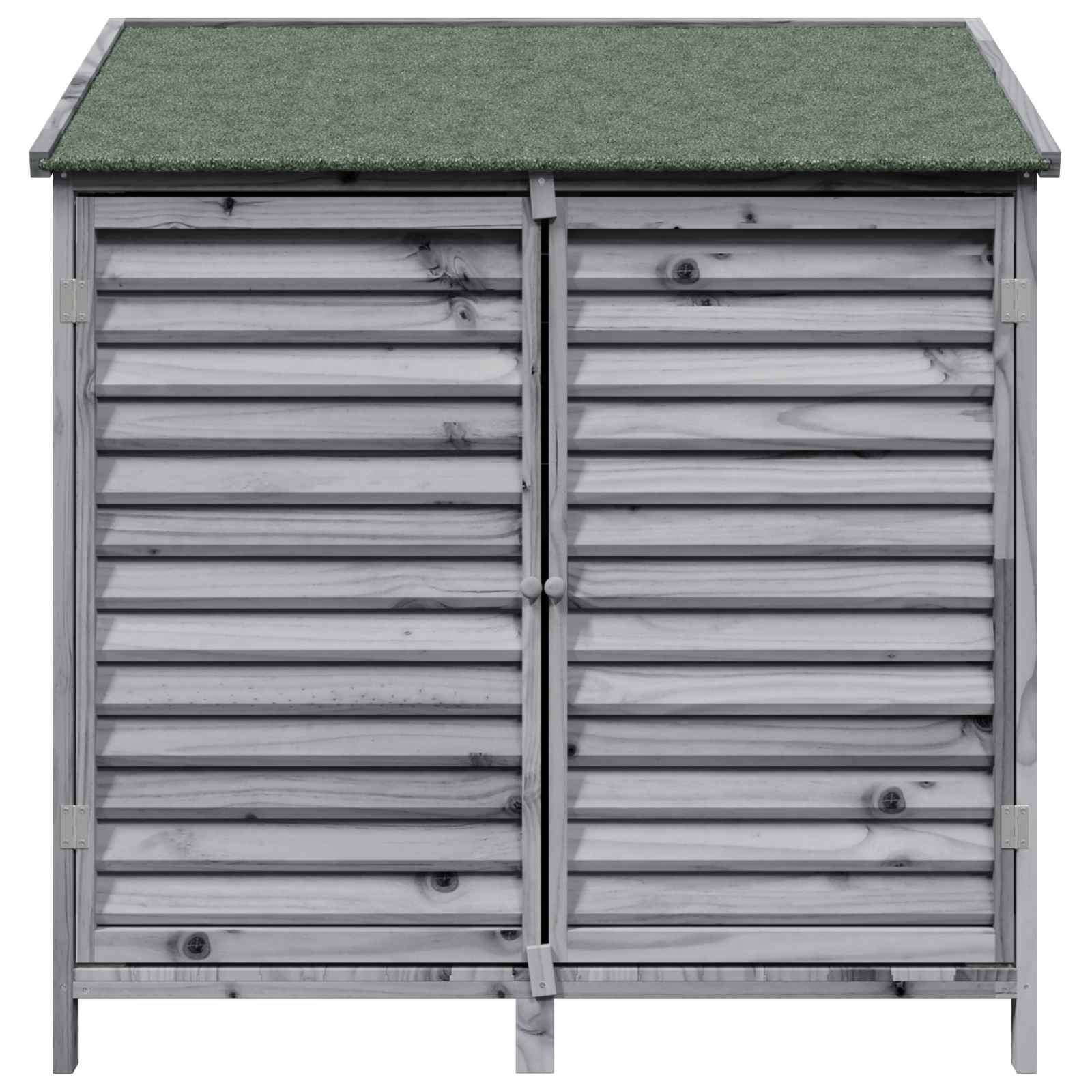 Sodo Sandėlys Pilka 106 x 56 x 113,5 cm Kietasis pušinis medis Sodo Sandėlys Pilka 106 x 56 x 113,5 cm Kietasis pušinis medis - Image 6
