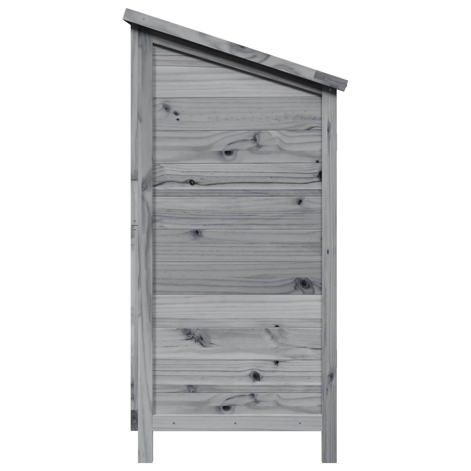Sodo Sandėlys Pilka 106 x 56 x 113,5 cm Kietasis pušinis medis Sodo Sandėlys Pilka 106 x 56 x 113,5 cm Kietasis pušinis medis - Image 7