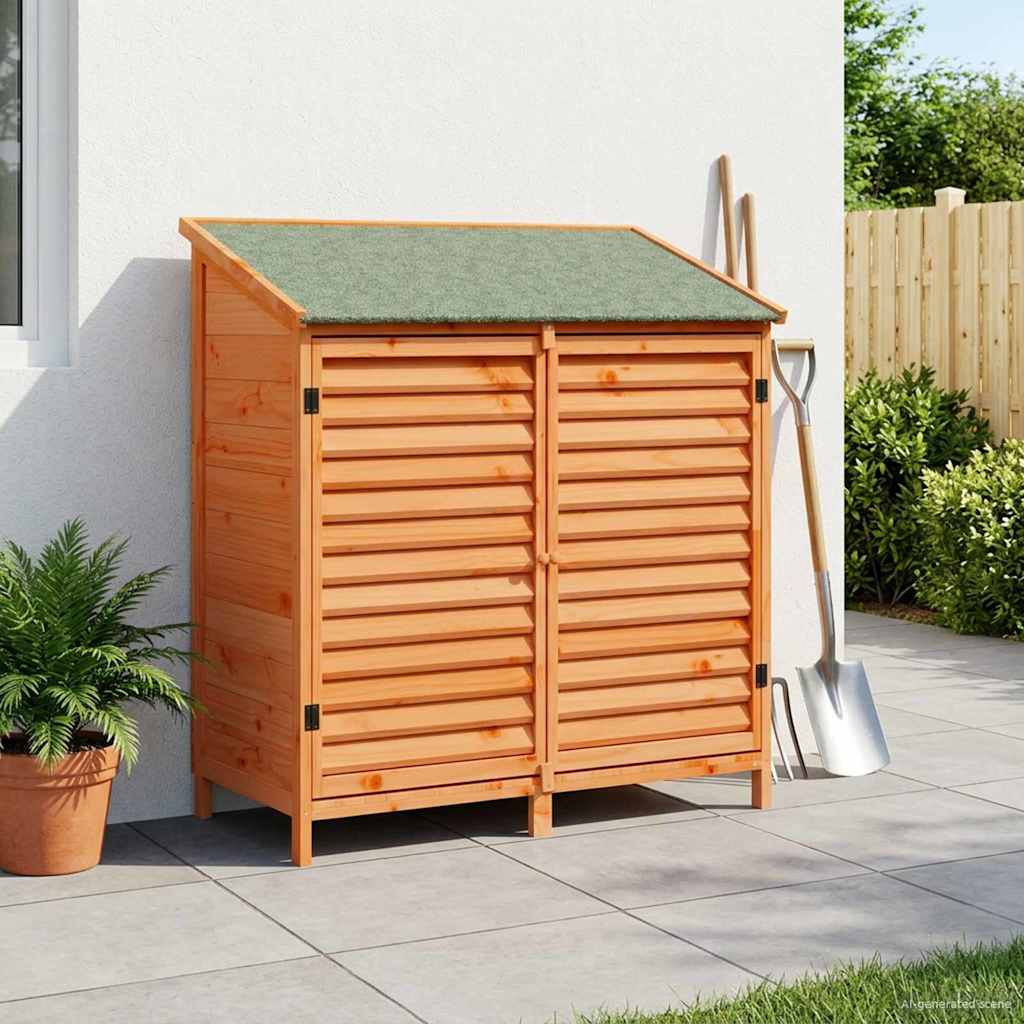 Sodo Sandėlys Ruda 106 x 56 x 113,5 cm Kietasis pušinis medis Sodo Sandėlys Ruda 106 x 56 x 113,5 cm Kietasis pušinis medis - Image 2