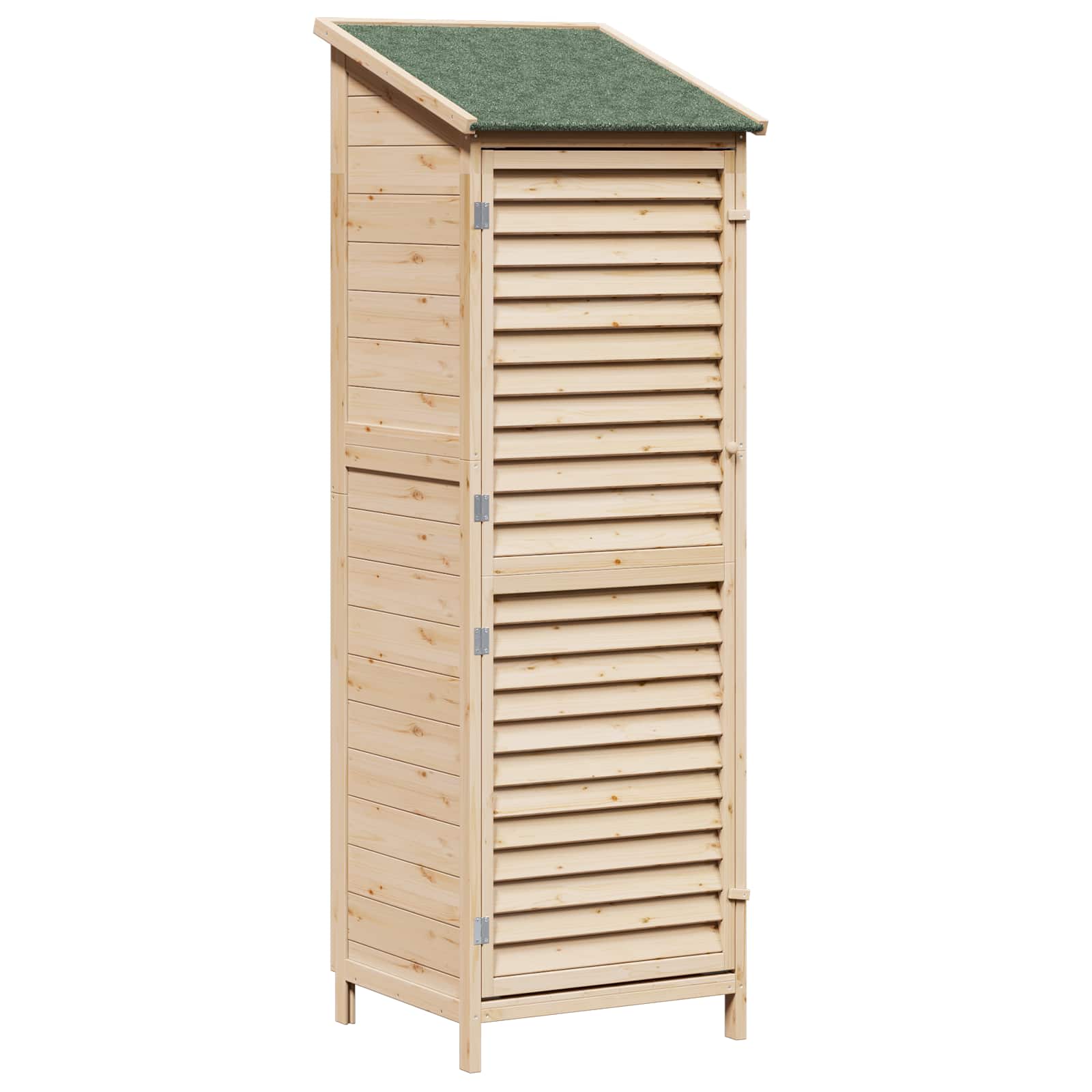 Sodo Sandėlys Natūrali 59 x 56 x 176 cm Kietasis pušinis medis Sodo Sandėlys Natūrali 59 x 56 x 176 cm Kietasis pušinis medis - Image 3