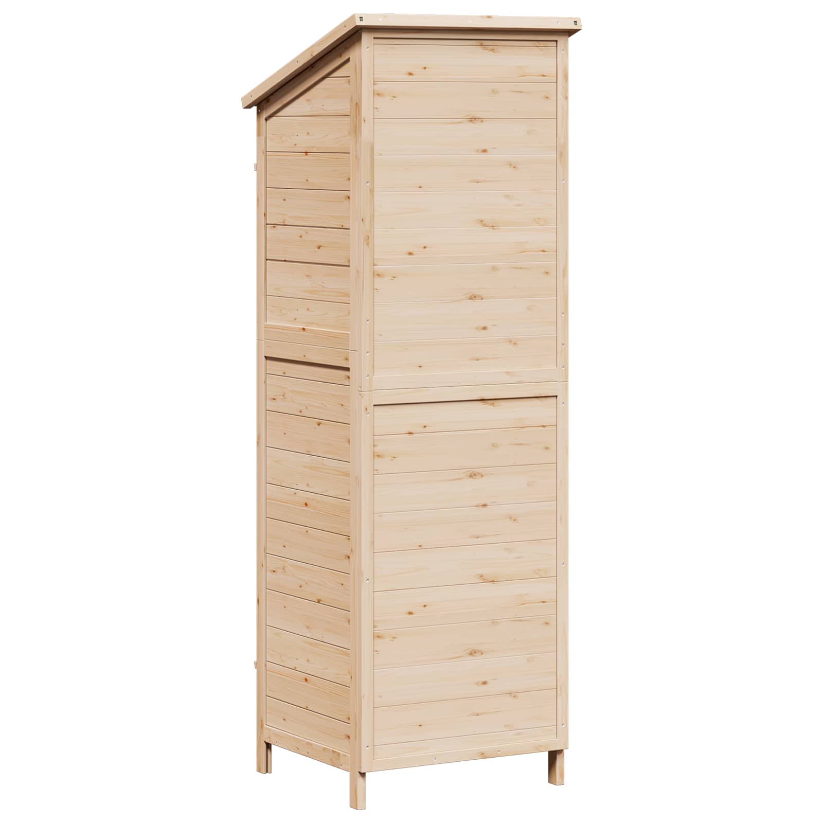 Sodo Sandėlys Natūrali 59 x 56 x 176 cm Kietasis pušinis medis Sodo Sandėlys Natūrali 59 x 56 x 176 cm Kietasis pušinis medis - Image 8