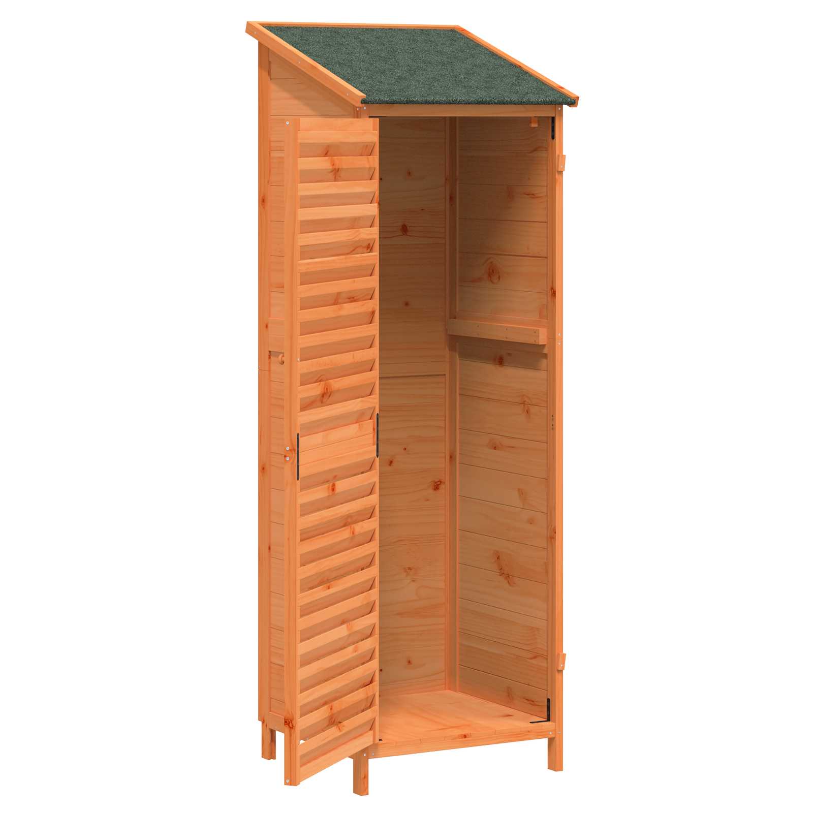 Sodo Sandėlys Ruda 59 x 56 x 176 cm Kietasis pušinis medis Sodo Sandėlys Ruda 59 x 56 x 176 cm Kietasis pušinis medis - Image 5