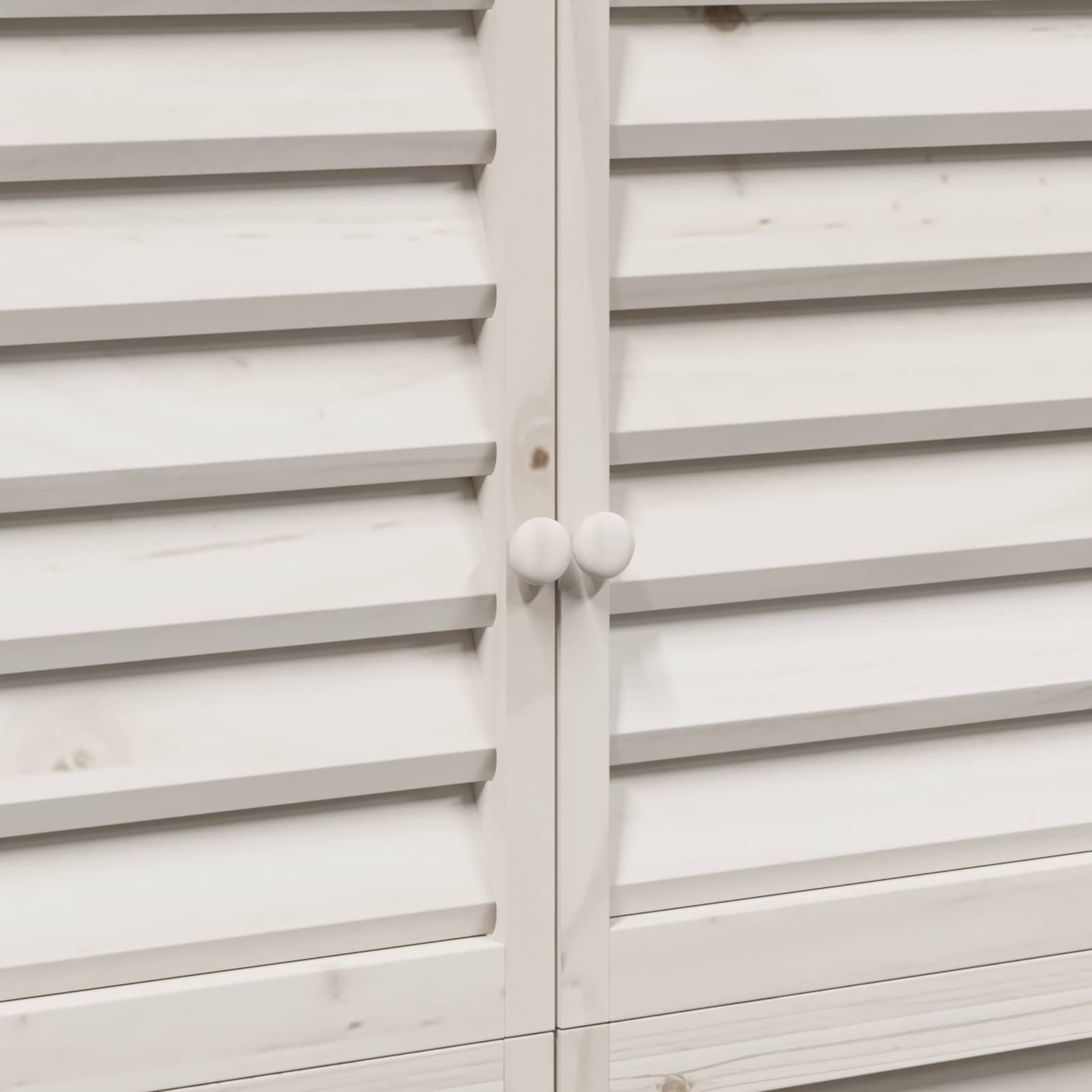 Sodo Sandėlys Balta 106 x 56 x 176,5 cm Kietasis pušinis medis Sodo Sandėlys Balta 106 x 56 x 176,5 cm Kietasis pušinis medis - Image 10