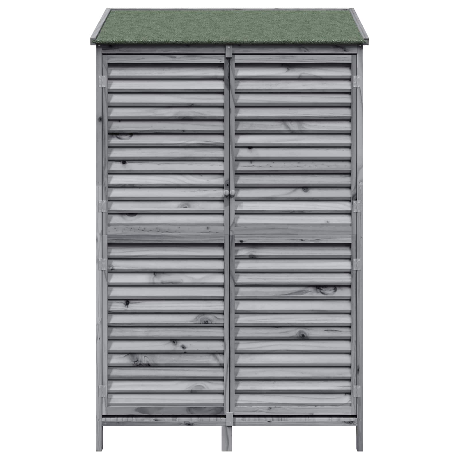 Sodo Sandėlys Pilka 106 x 56 x 176,5 cm Kietasis pušinis medis Sodo Sandėlys Pilka 106 x 56 x 176,5 cm Kietasis pušinis medis - Image 6