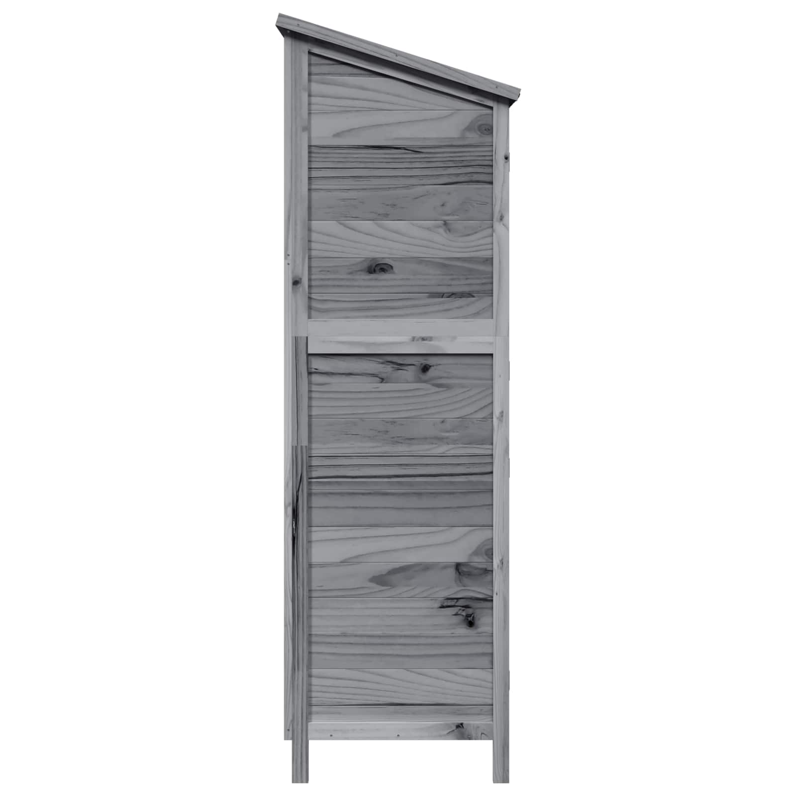 Sodo Sandėlys Pilka 106 x 56 x 176,5 cm Kietasis pušinis medis Sodo Sandėlys Pilka 106 x 56 x 176,5 cm Kietasis pušinis medis - Image 7