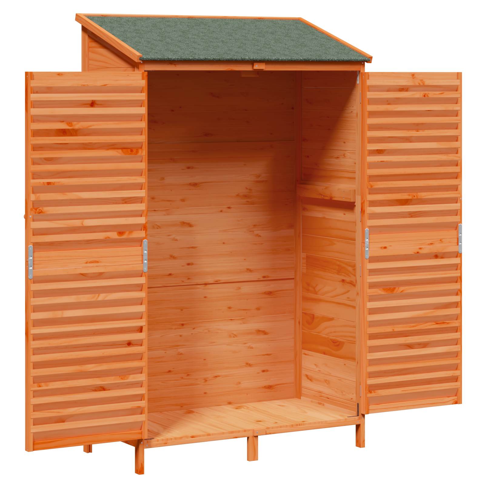 Sodo Sandėlys Ruda 106 x 56 x 176,5 cm Kietasis pušinis medis Sodo Sandėlys Ruda 106 x 56 x 176,5 cm Kietasis pušinis medis - Image 5