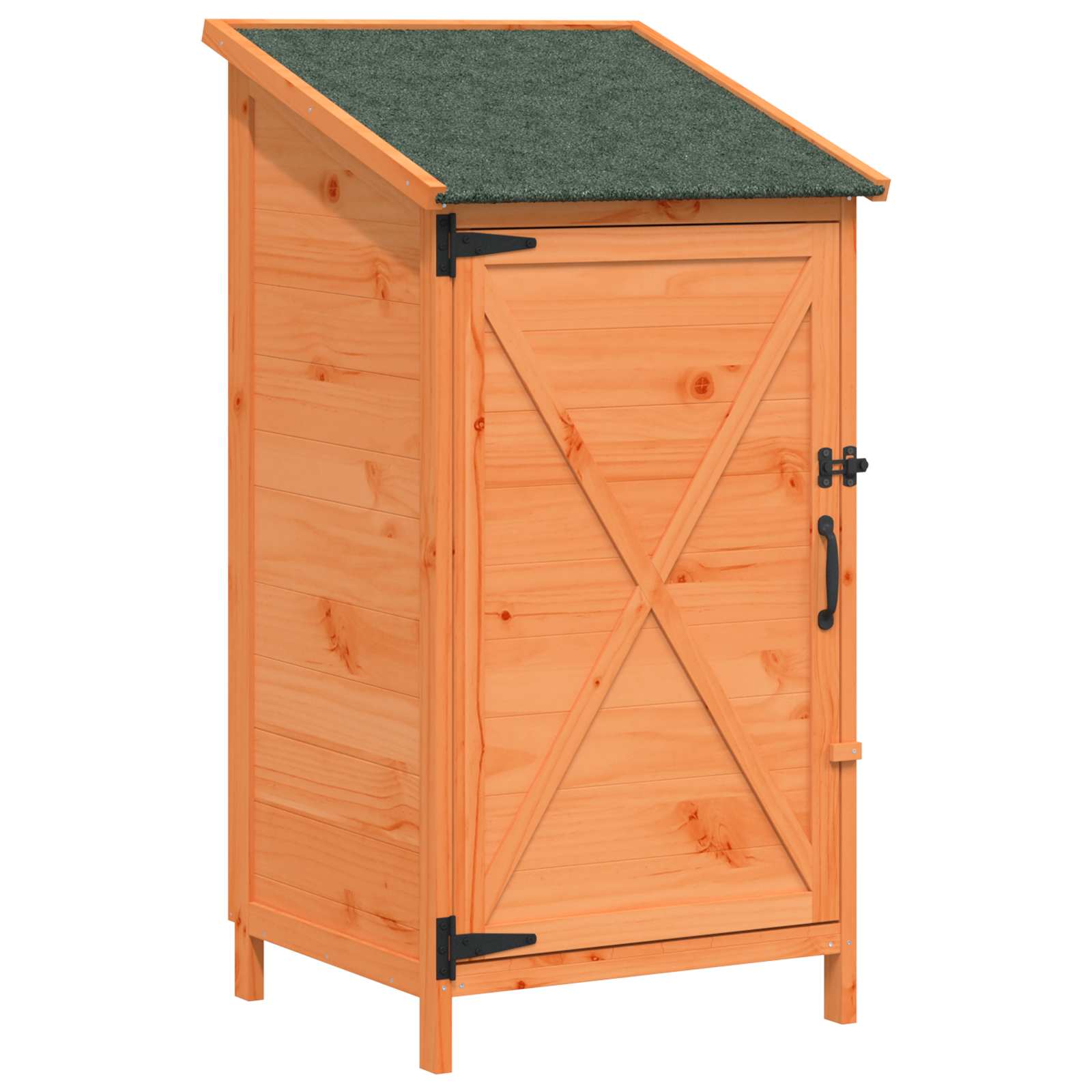 Sodo Sandėlys Ruda 59,5 x 56 x 113,5 cm Kietasis pušinis medis Sodo Sandėlys Ruda 59,5 x 56 x 113,5 cm Kietasis pušinis medis - Image 3