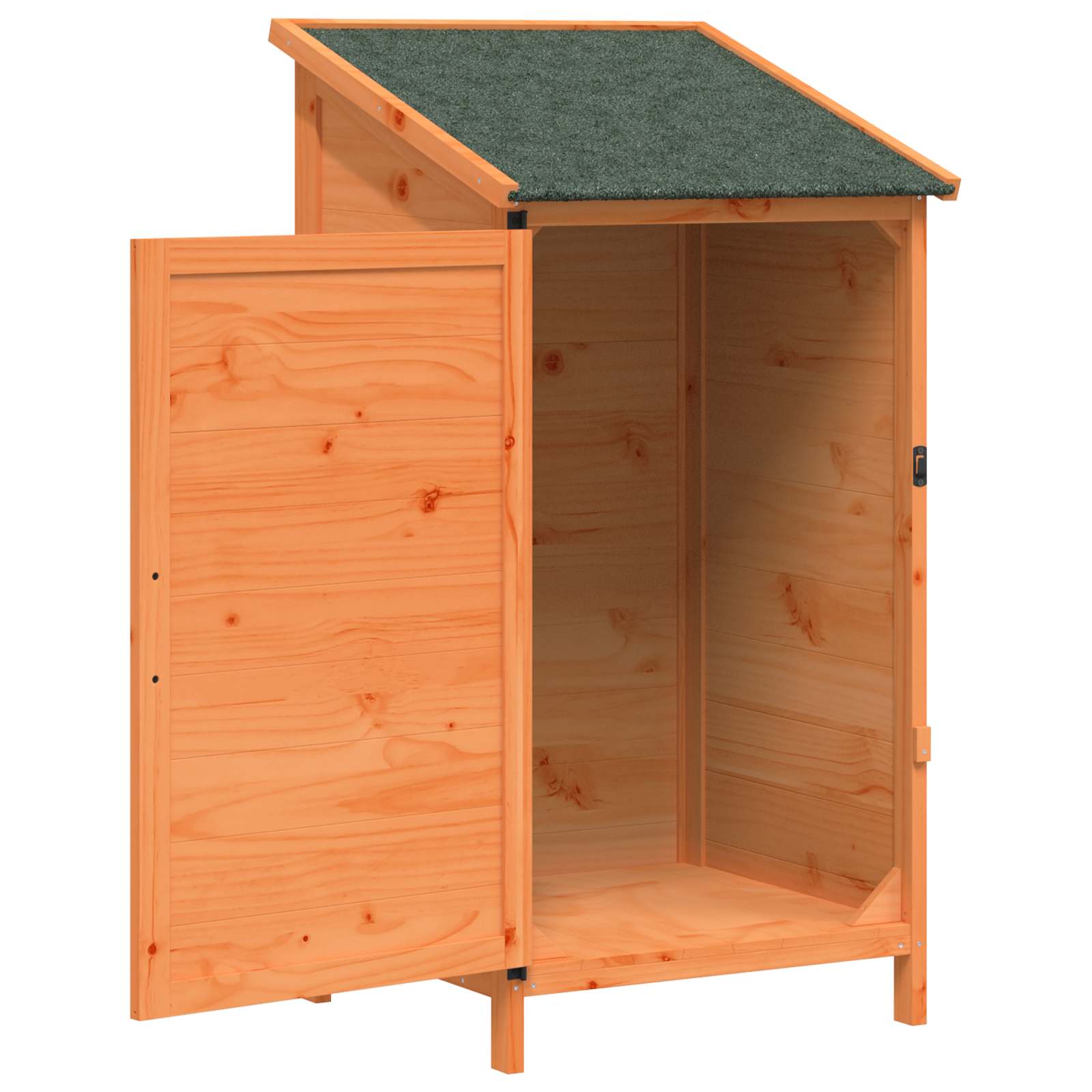 Sodo Sandėlys Ruda 59,5 x 56 x 113,5 cm Kietasis pušinis medis Sodo Sandėlys Ruda 59,5 x 56 x 113,5 cm Kietasis pušinis medis - Image 5