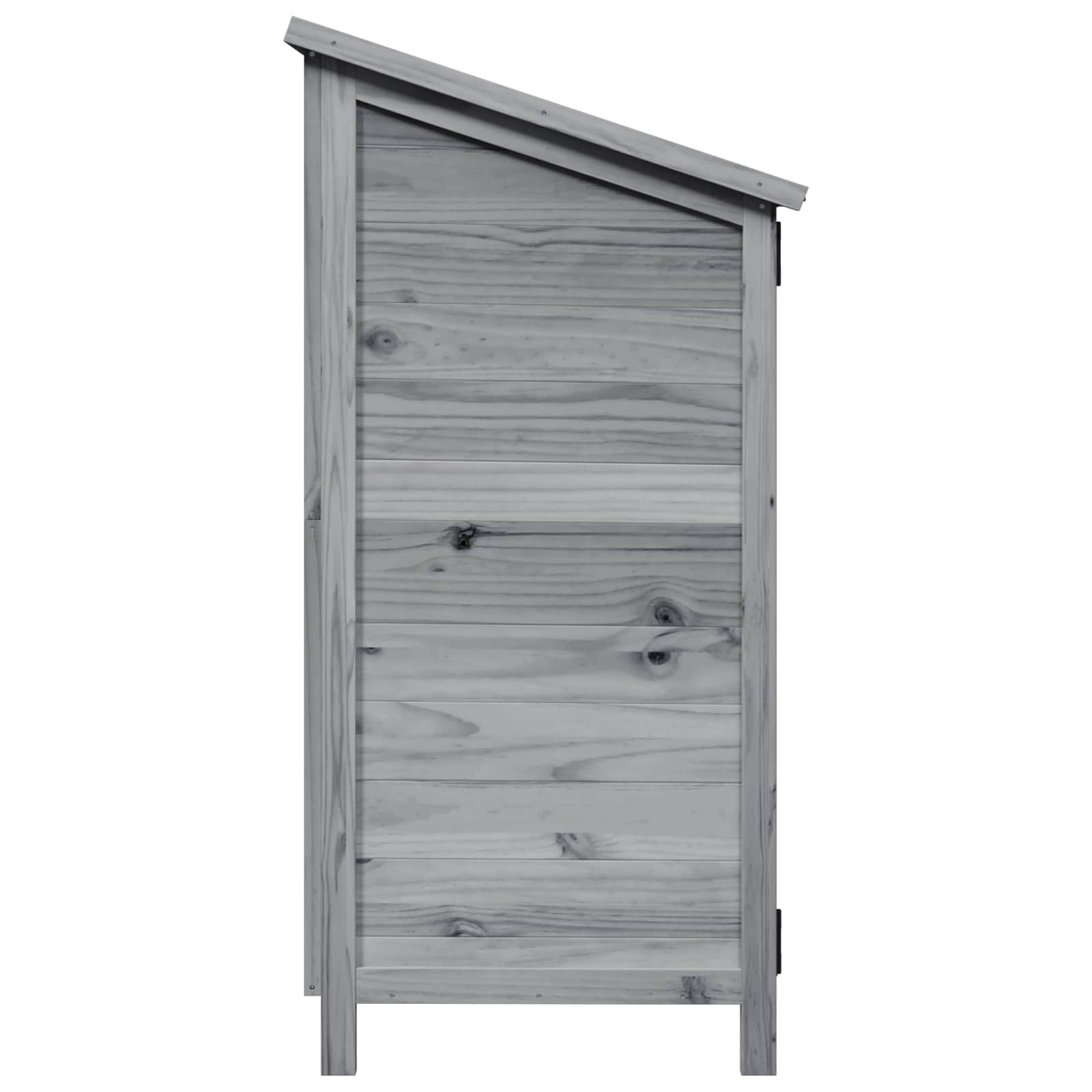 Sodo Sandėlys Pilka 106 x 56 x 113,5 cm Kietasis pušinis medis Sodo Sandėlys Pilka 106 x 56 x 113,5 cm Kietasis pušinis medis - Image 7