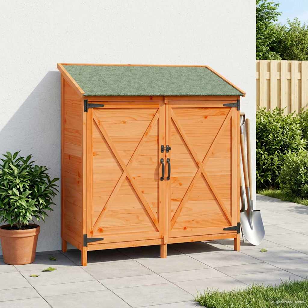 Sodo Sandėlys Ruda 106 x 56 x 113,5 cm Kietasis pušinis medis Sodo Sandėlys Ruda 106 x 56 x 113,5 cm Kietasis pušinis medis - Image 2