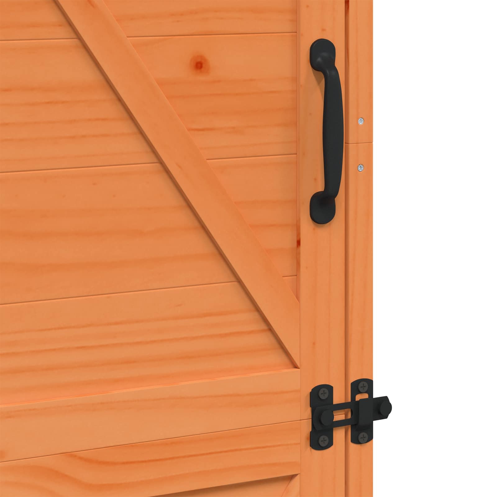 Sodo Sandėlys Ruda 59,5 x 56 x 176,5 cm Kietasis pušinis medis Sodo Sandėlys Ruda 59,5 x 56 x 176,5 cm Kietasis pušinis medis - Image 10