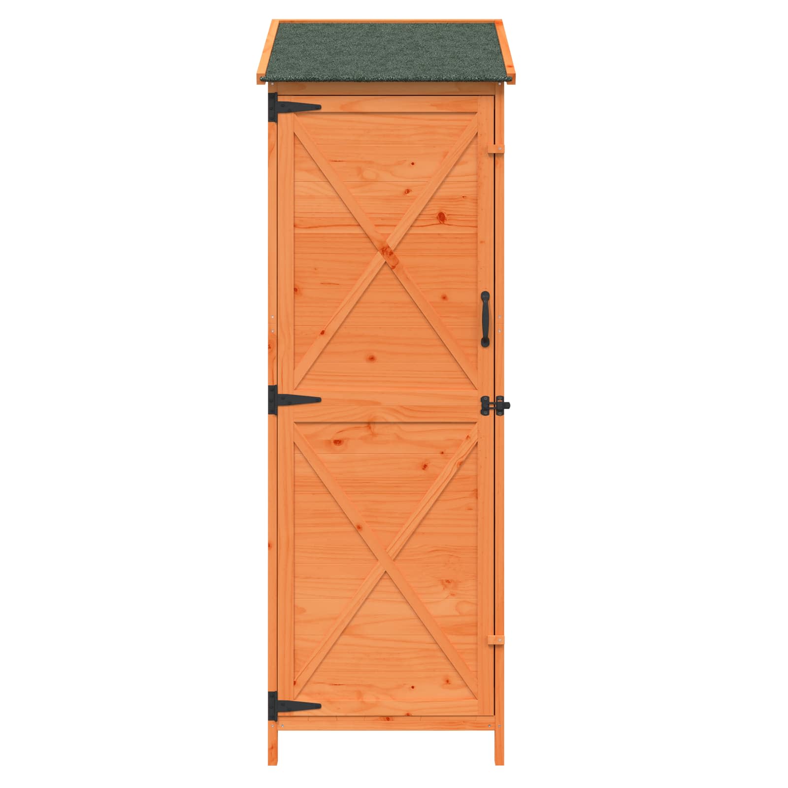 Sodo Sandėlys Ruda 59,5 x 56 x 176,5 cm Kietasis pušinis medis Sodo Sandėlys Ruda 59,5 x 56 x 176,5 cm Kietasis pušinis medis - Image 6