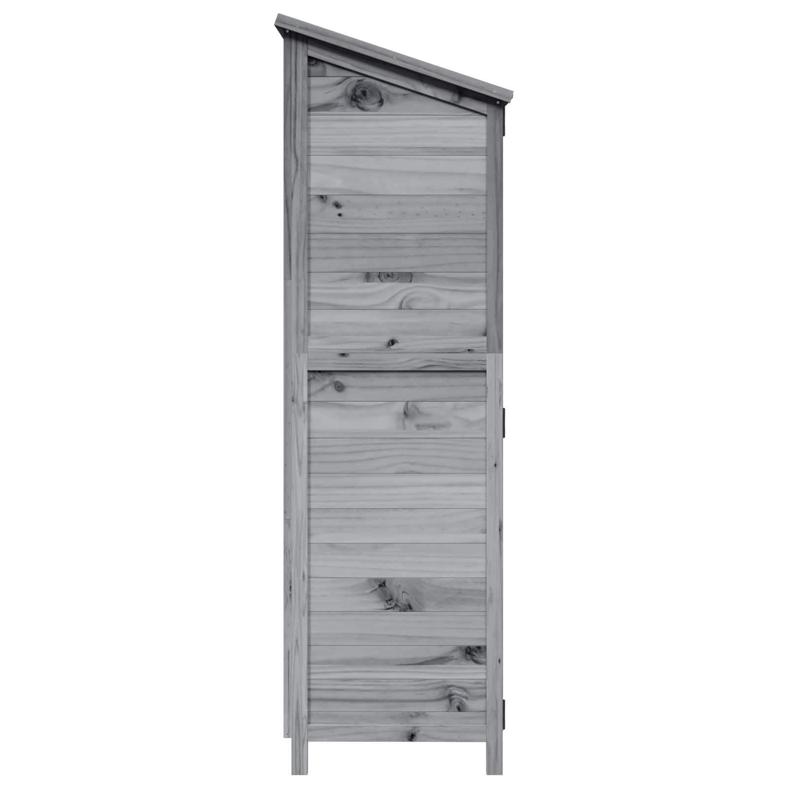 Sodo Sandėlys Pilka 106 x 56 x 176,5 cm Kietasis pušinis medis Sodo Sandėlys Pilka 106 x 56 x 176,5 cm Kietasis pušinis medis - Image 7