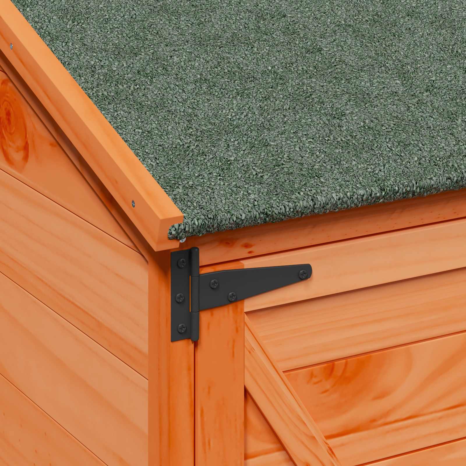 Sodo Sandėlys Ruda 106 x 56 x 176,5 cm Kietasis pušinis medis Sodo Sandėlys Ruda 106 x 56 x 176,5 cm Kietasis pušinis medis - Image 9
