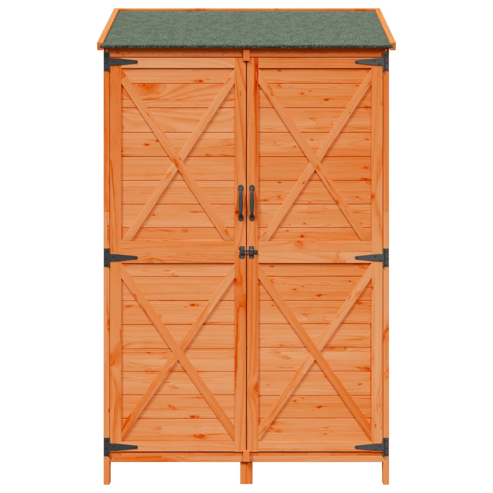 Sodo Sandėlys Ruda 106 x 56 x 176,5 cm Kietasis pušinis medis Sodo Sandėlys Ruda 106 x 56 x 176,5 cm Kietasis pušinis medis - Image 6