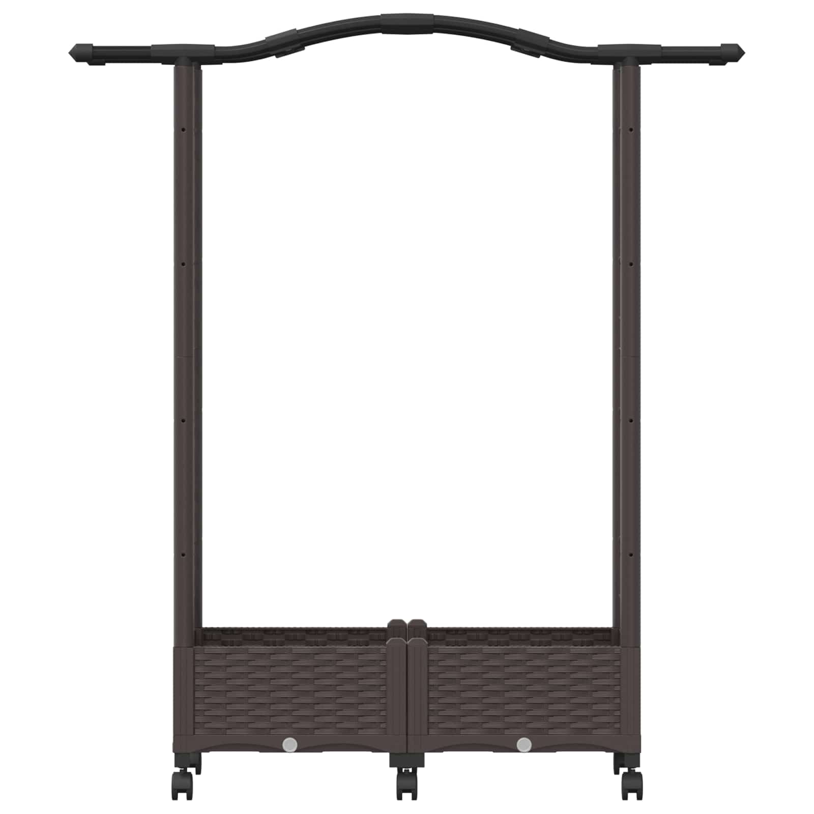 Pakeltas lovas su trelėmis ir stogu Ruda 124 x 40 x 129 cm PP Pakeltas lovas su trelėmis ir stogu Ruda 124 x 40 x 129 cm PP - Image 5