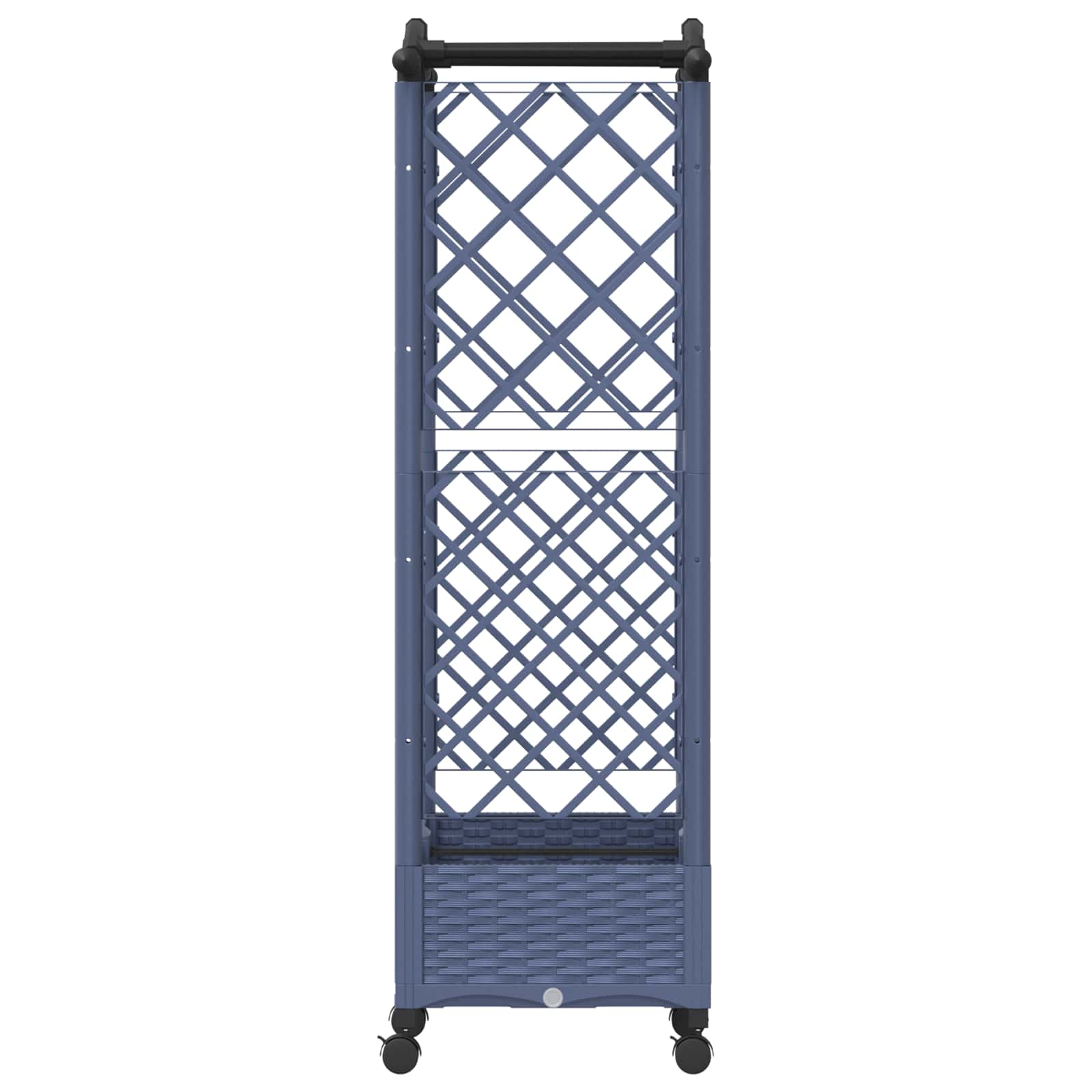 Pakeltas lovas su trelėmis ir stogu Pilka 124 x 40 x 129 cm PP Pakeltas lovas su trelėmis ir stogu Pilka 124 x 40 x 129 cm PP - Image 6