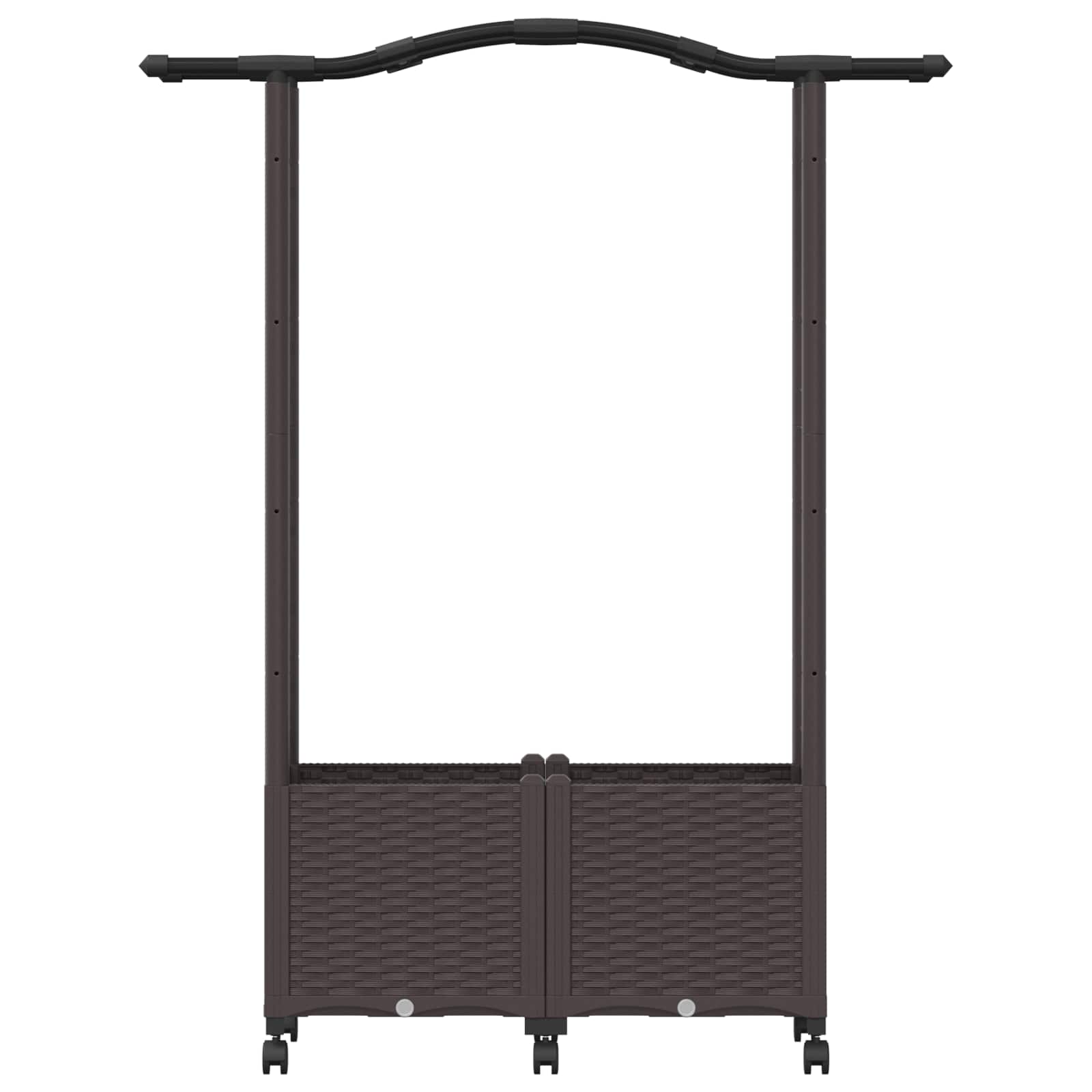 Pakeltas lovas su trelėmis ir stogu Ruda 125 x 40 x 144 cm PP Pakeltas lovas su trelėmis ir stogu Ruda 125 x 40 x 144 cm PP - Image 5