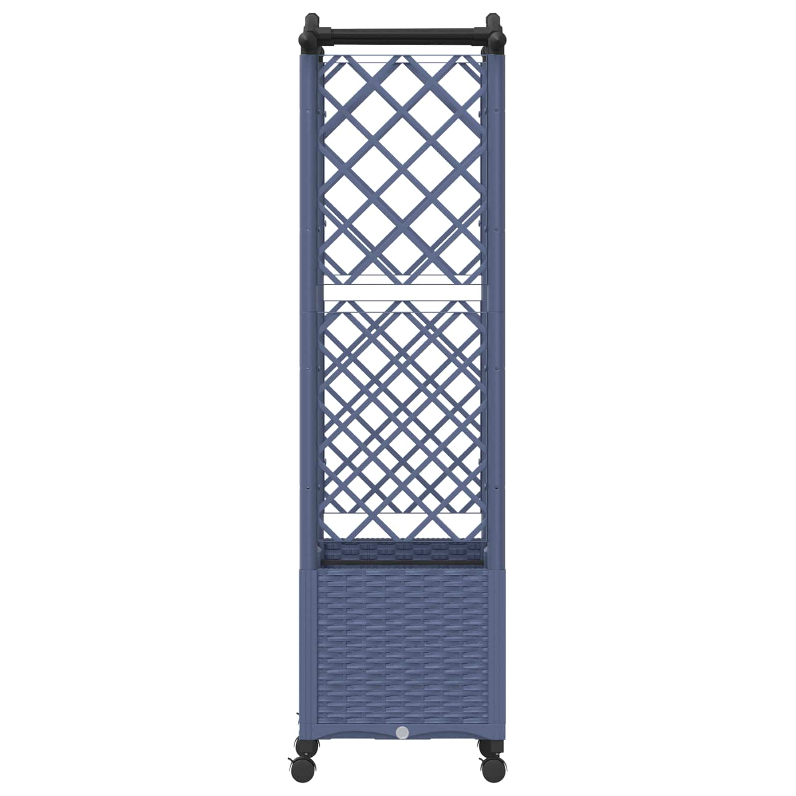 Pakeltas lovas su trelėmis ir stogu Pilka 125 x 40 x 144 cm PP Pakeltas lovas su trelėmis ir stogu Pilka 125 x 40 x 144 cm PP - Image 6