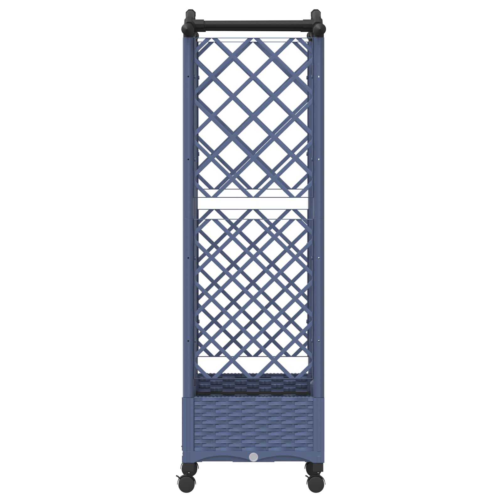 Pakeltas lovas su trelėmis ir stogu Pilka 124 x 40 x 129 cm PP Pakeltas lovas su trelėmis ir stogu Pilka 124 x 40 x 129 cm PP - Image 5