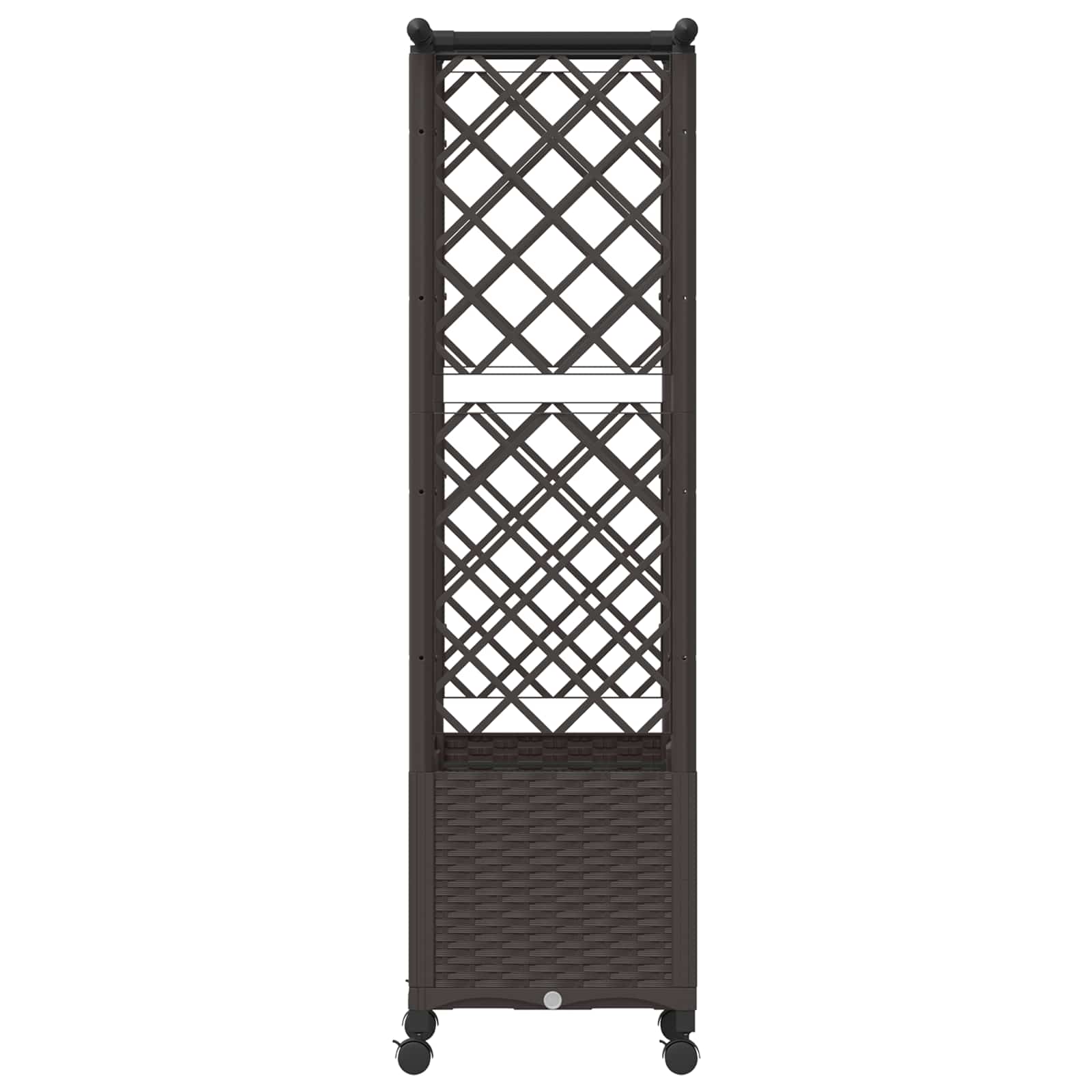 Pakeltas lovas su trelėmis ir stogu Ruda 124,5 x 40 x 142 cm PP Pakeltas lovas su trelėmis ir stogu Ruda 124,5 x 40 x 142 cm PP - Image 6