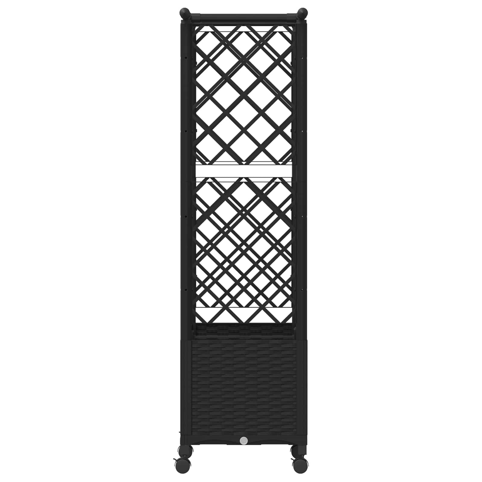 Pakeltas lovas su trelėmis ir stogu Juoda 124,5 x 40 x 142 cm Pakeltas lovas su trelėmis ir stogu Juoda 124,5 x 40 x 142 cm - Image 6