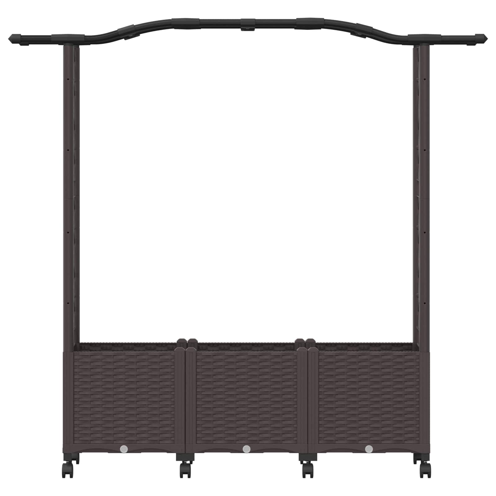 Pakeltas lovas su trelėmis ir stogu Ruda 164 x 40 x 144 cm PP Pakeltas lovas su trelėmis ir stogu Ruda 164 x 40 x 144 cm PP - Image 5