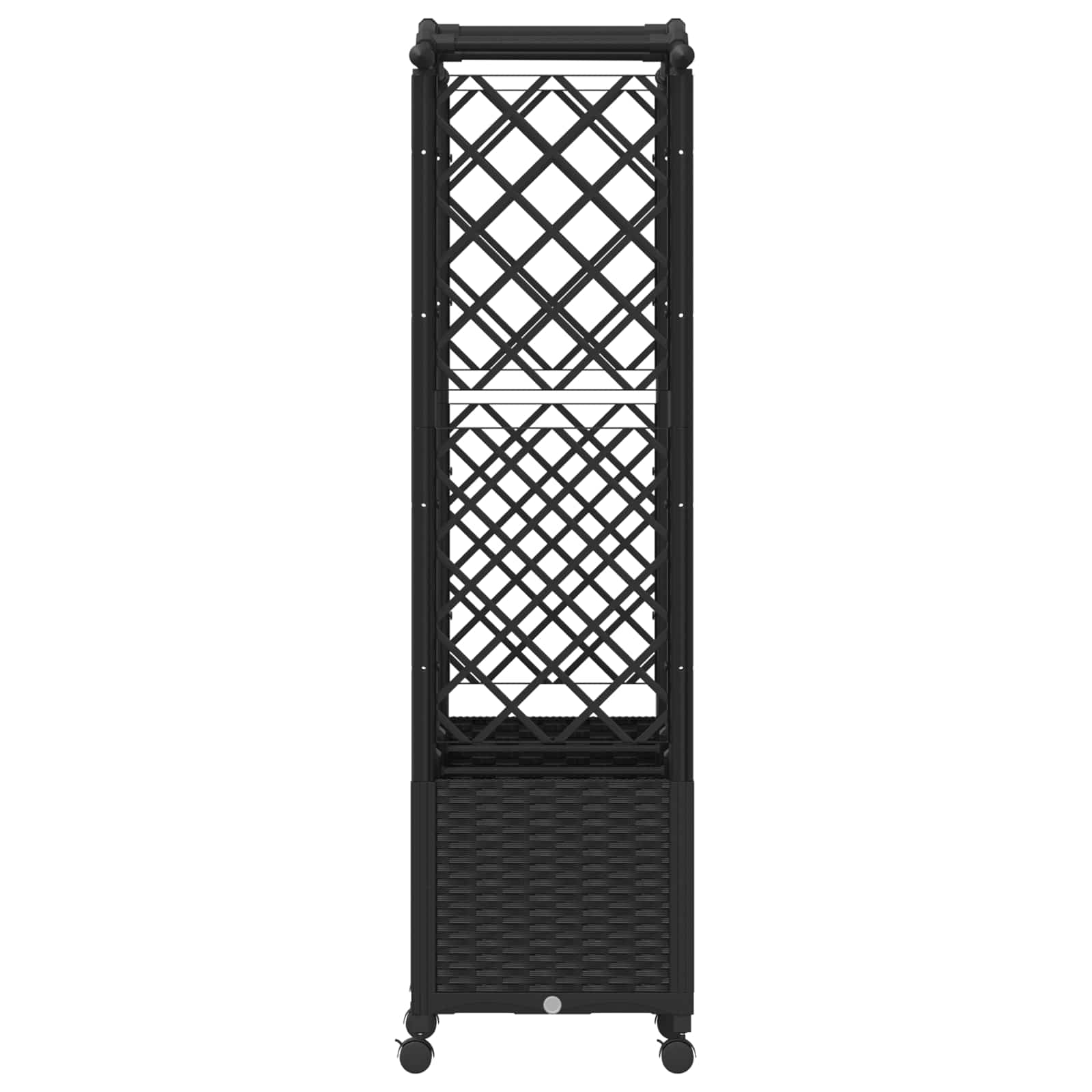 Pakeltas lovas su trelėmis ir stogu Juoda 164 x 40 x 144 cm PP Pakeltas lovas su trelėmis ir stogu Juoda 164 x 40 x 144 cm PP - Image 6