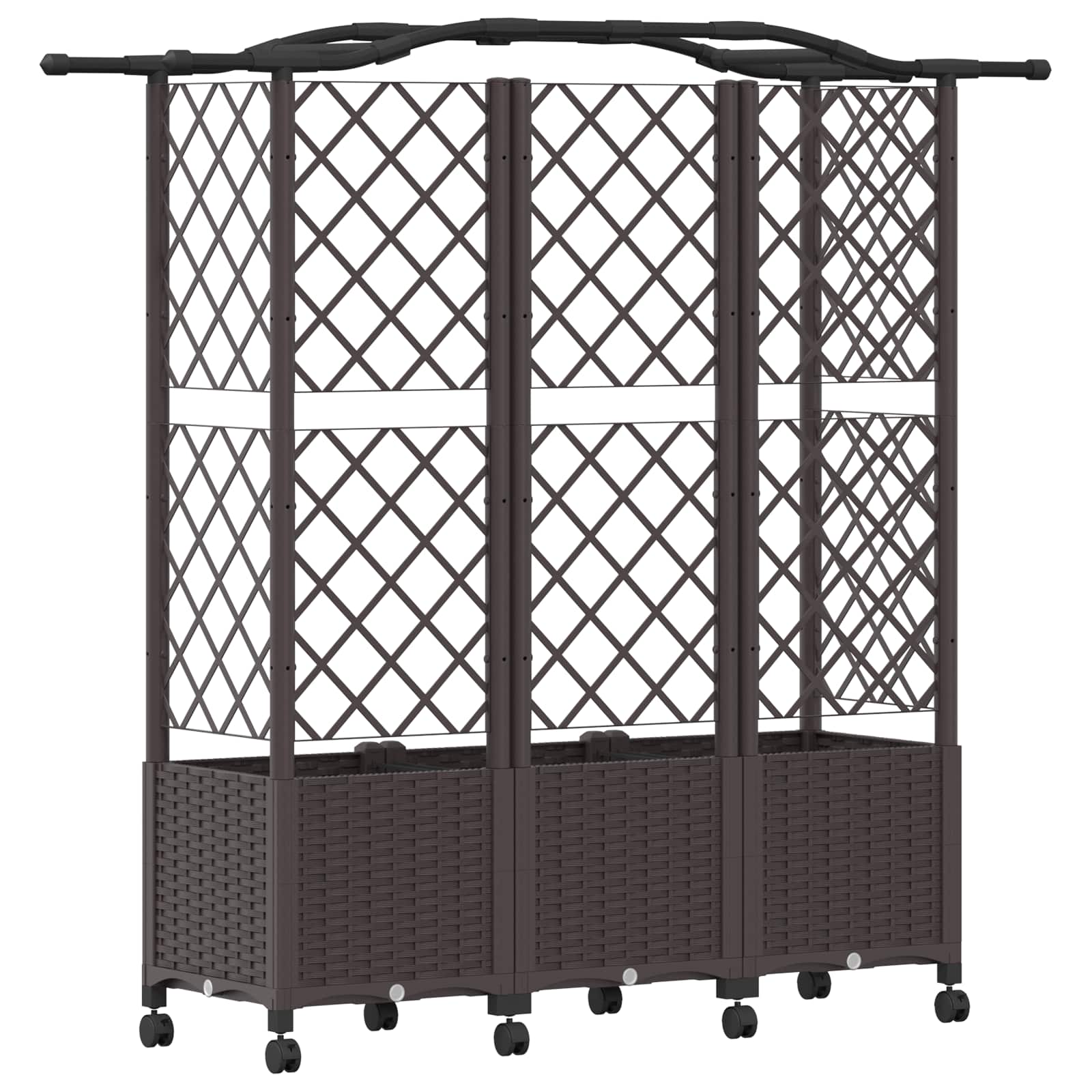 Pakeltas lovas su trelėmis ir stogu Ruda 163 x 40 x 144 cm PP Pakeltas lovas su trelėmis ir stogu Ruda 163 x 40 x 144 cm PP - Image 6