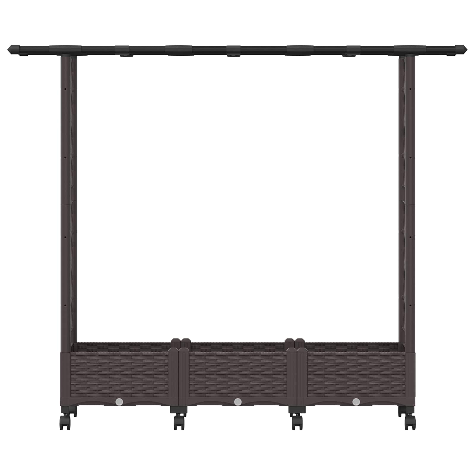 Pakeltas lovas su trelėmis ir stogu Ruda 164 x 40 x 127 cm PP Pakeltas lovas su trelėmis ir stogu Ruda 164 x 40 x 127 cm PP - Image 5