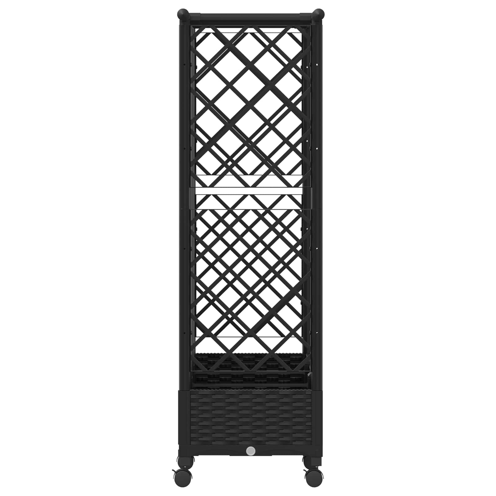 Pakeltas lovas su trelėmis ir stogu Juoda 164 x 40 x 127 cm PP Pakeltas lovas su trelėmis ir stogu Juoda 164 x 40 x 127 cm PP - Image 5