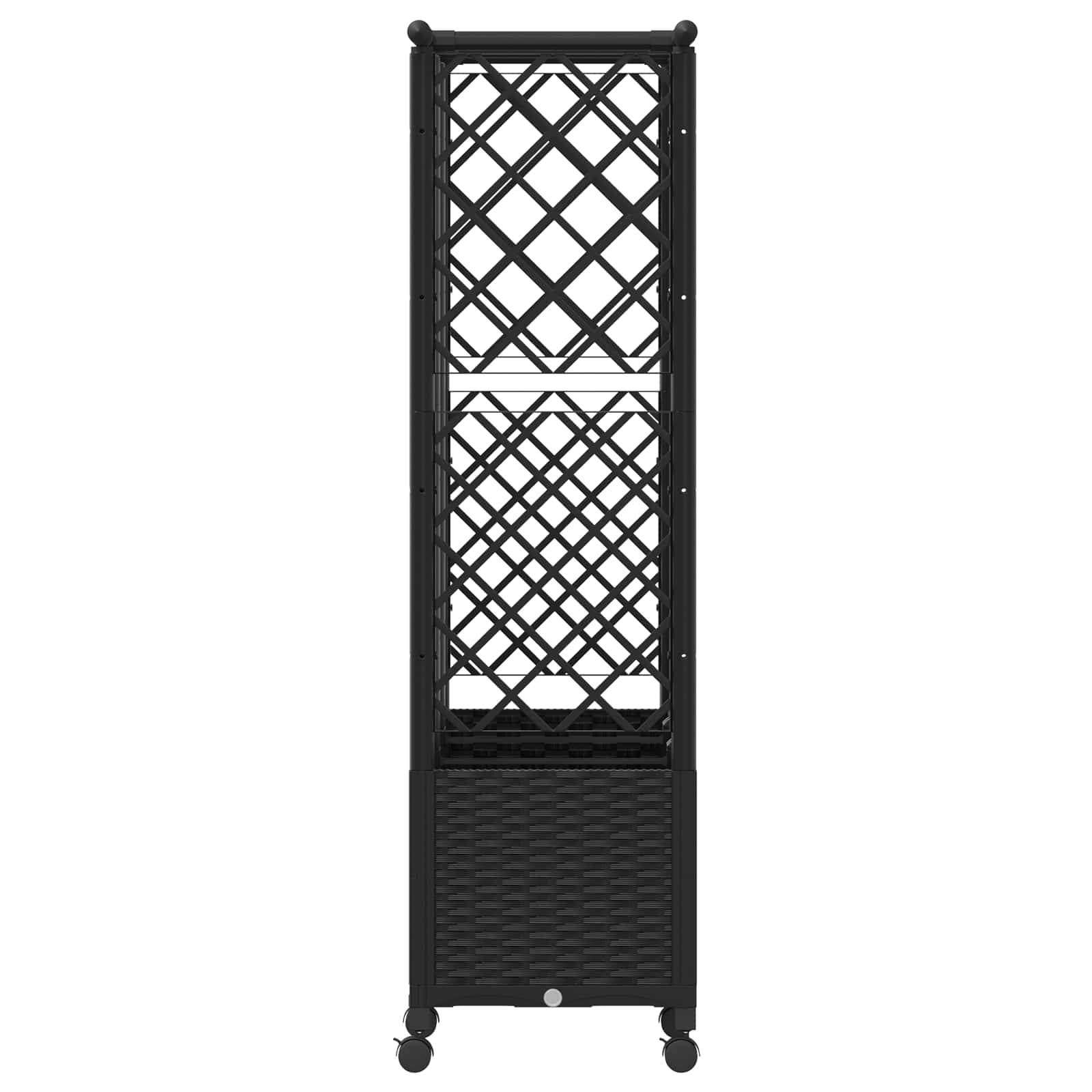 Pakeltas lovas su trelėmis ir stogu Juoda 163,5 x 40 x 142 cm Pakeltas lovas su trelėmis ir stogu Juoda 163,5 x 40 x 142 cm - Image 5