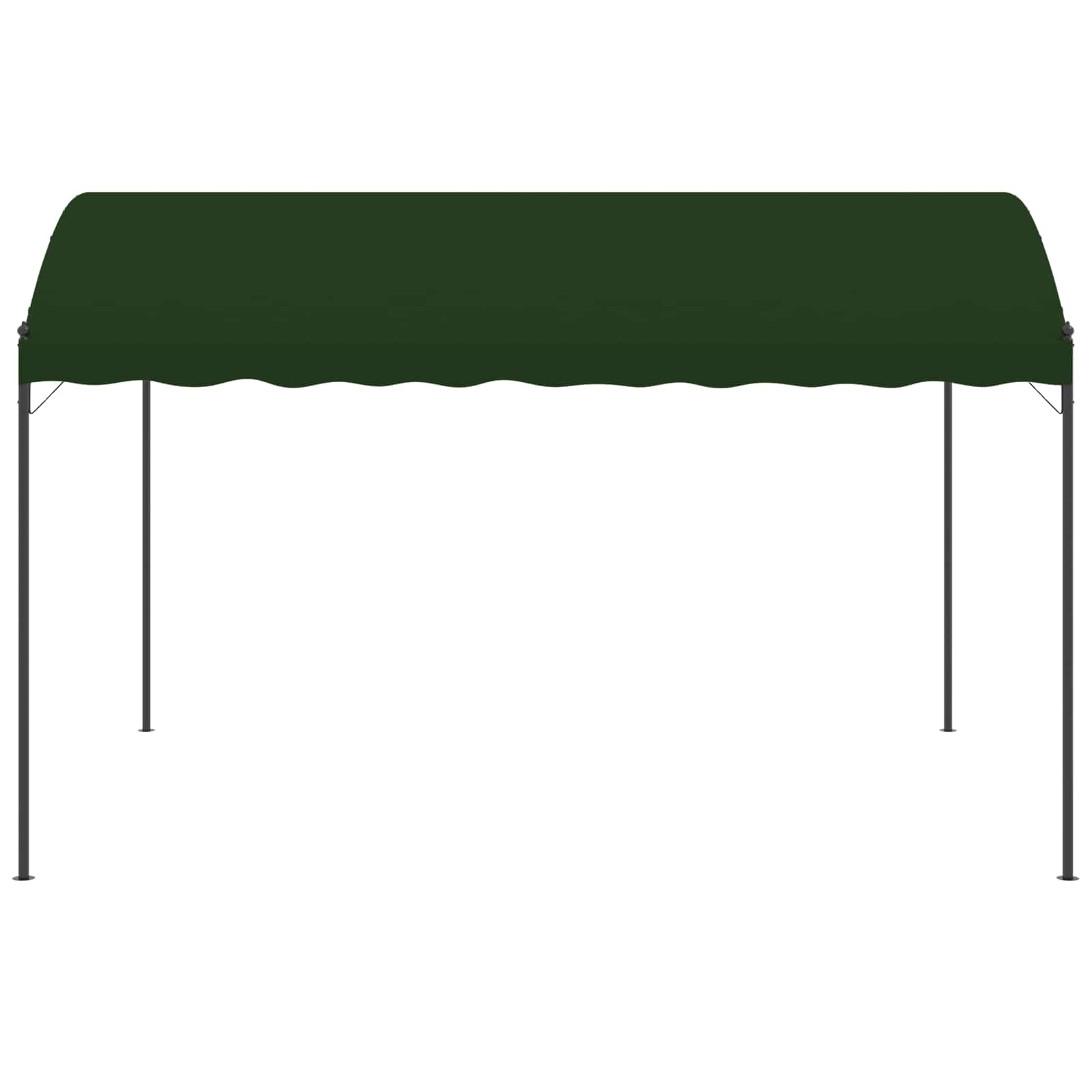 Pavėsinė 4 x 3 x 2,6 m Žalia Poliesteris ir plienas Pavėsinė 4 x 3 x 2,6 m Žalia Poliesteris ir plienas - Image 5