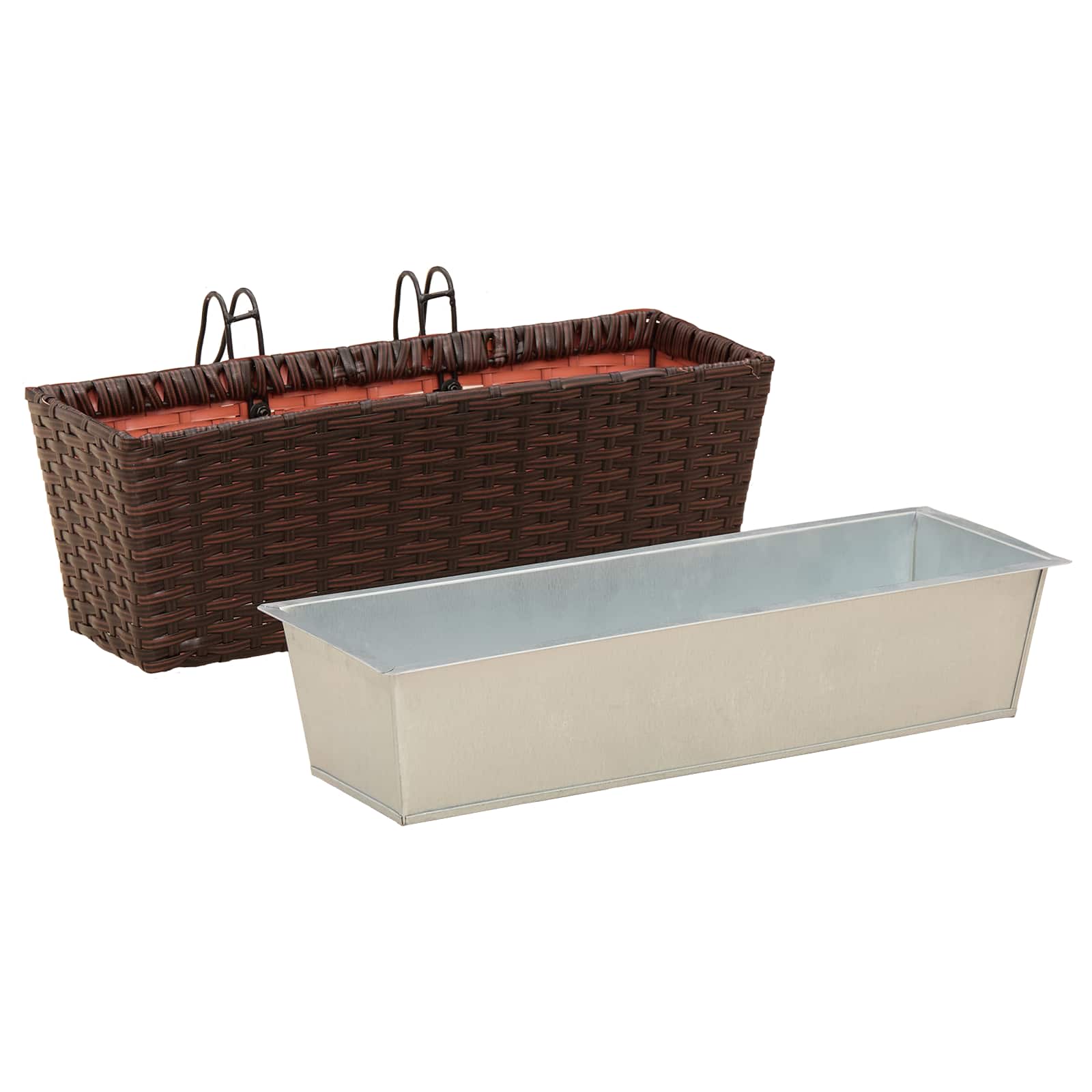 Turėklas 2 vnt. Ruda 50 x 17 x 17 cm Metalas Turėklas 2 vnt. Ruda 50 x 17 x 17 cm Metalas - Image 5